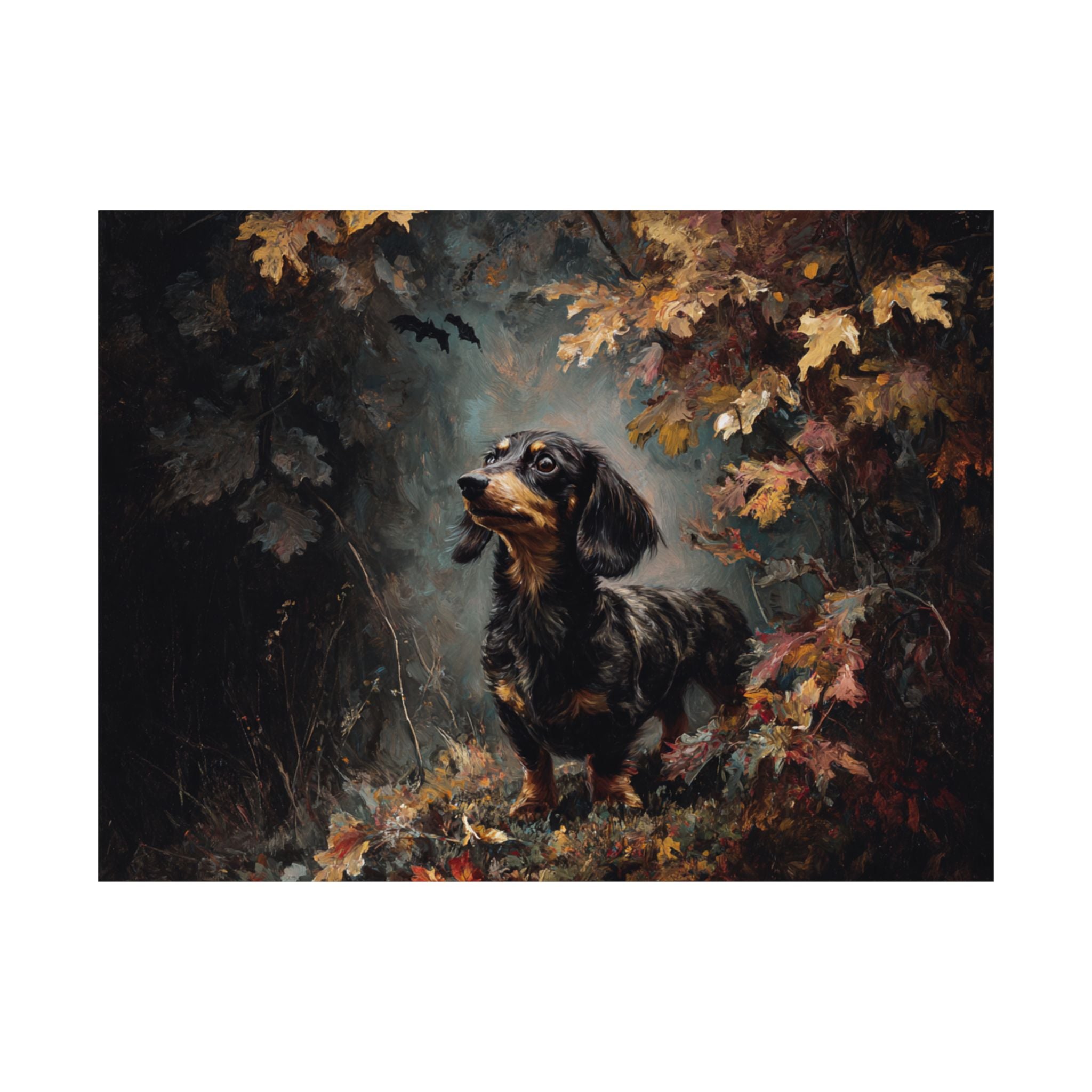 Miniature Dapple Dachshund 2- Howl-oween Collection