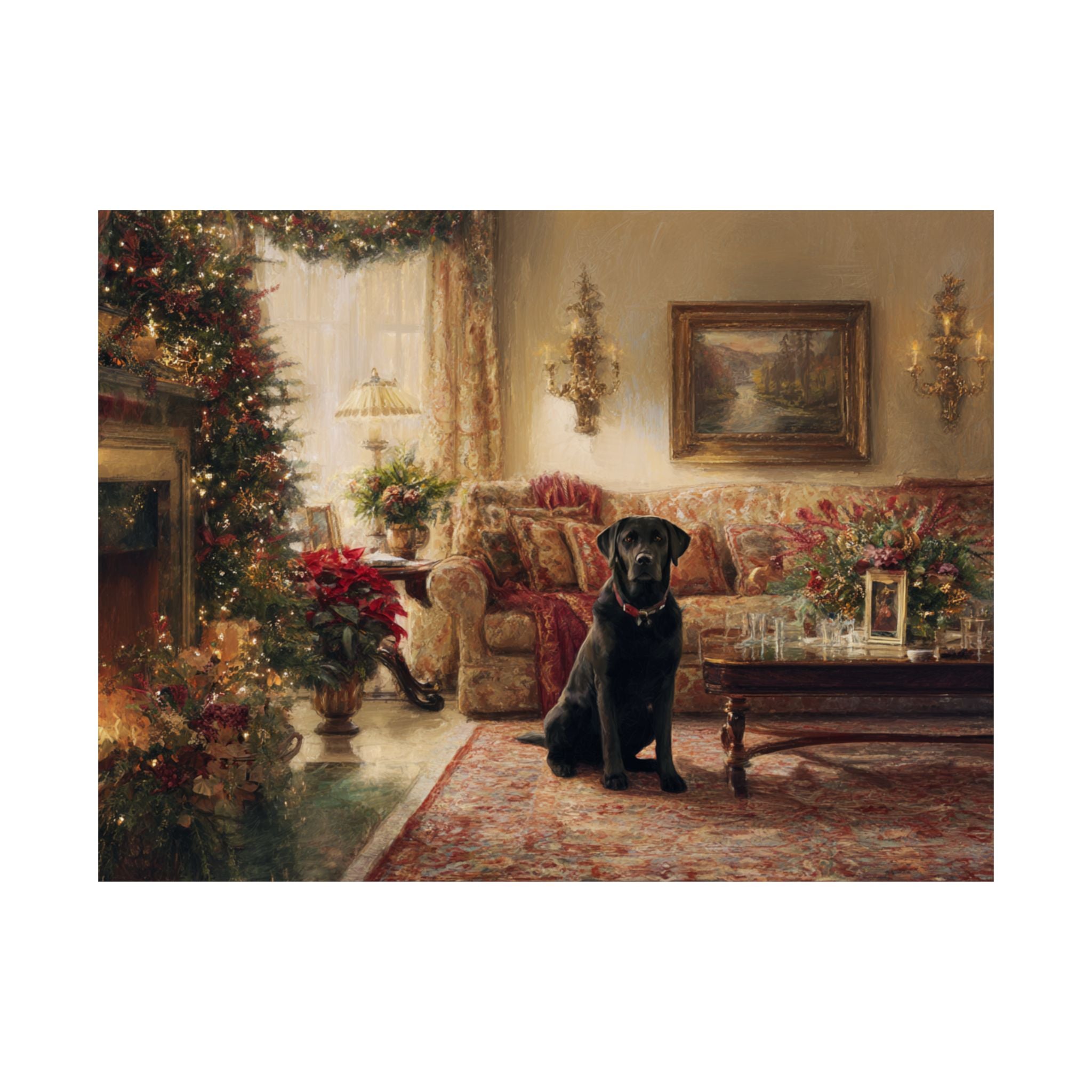 Labrador 2- Cozy Christmas Collection