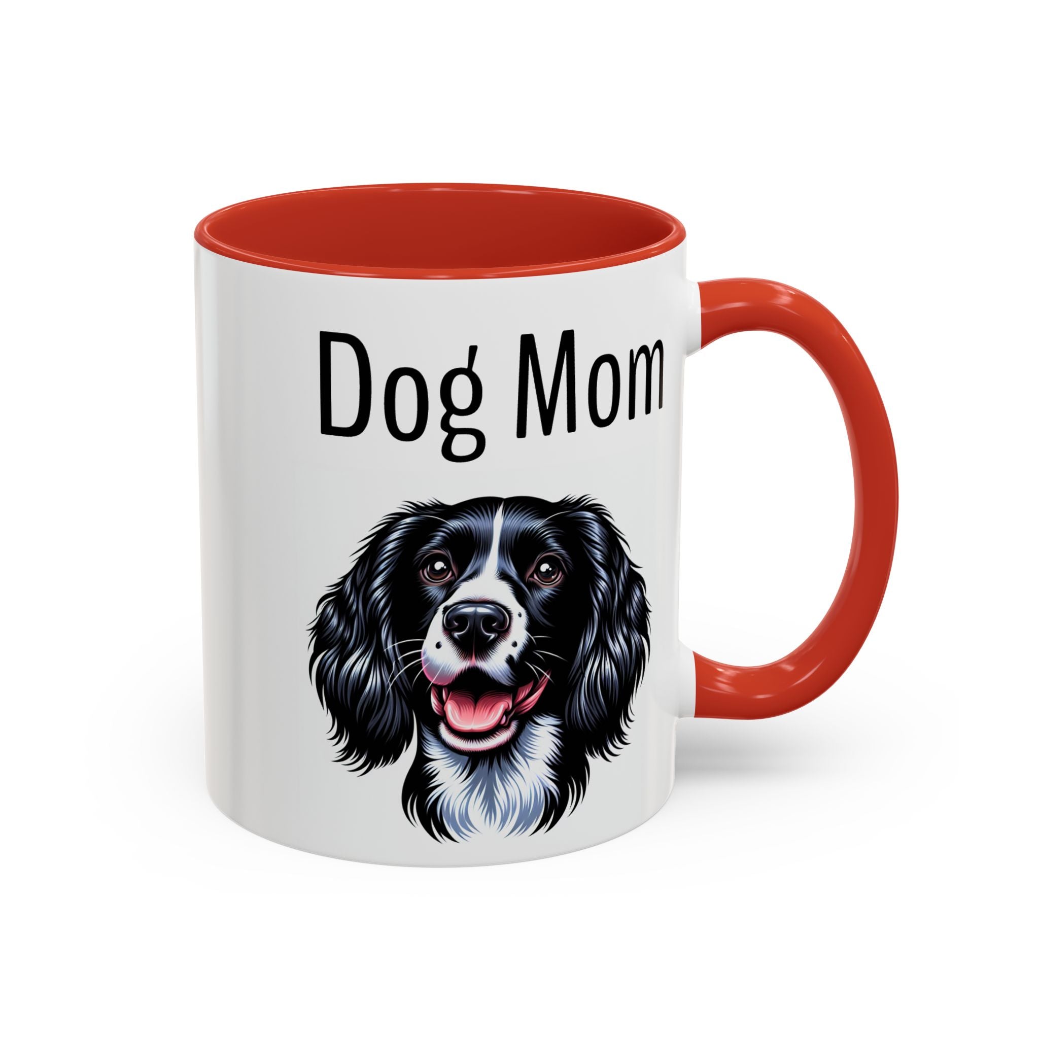 'Dog Mom' Springer Spaniel Mug