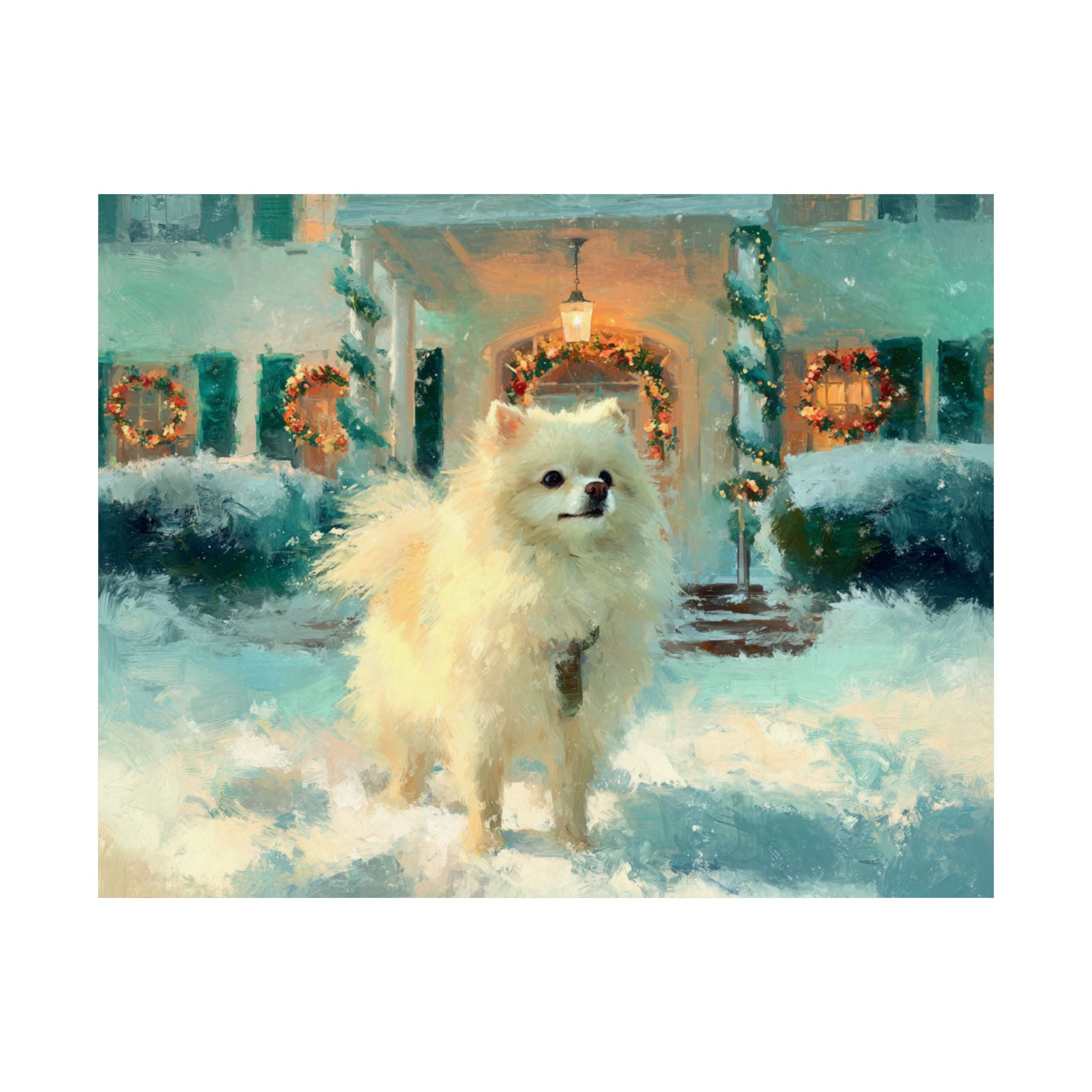 Pomeranian 9- Home for the Holidays Collection