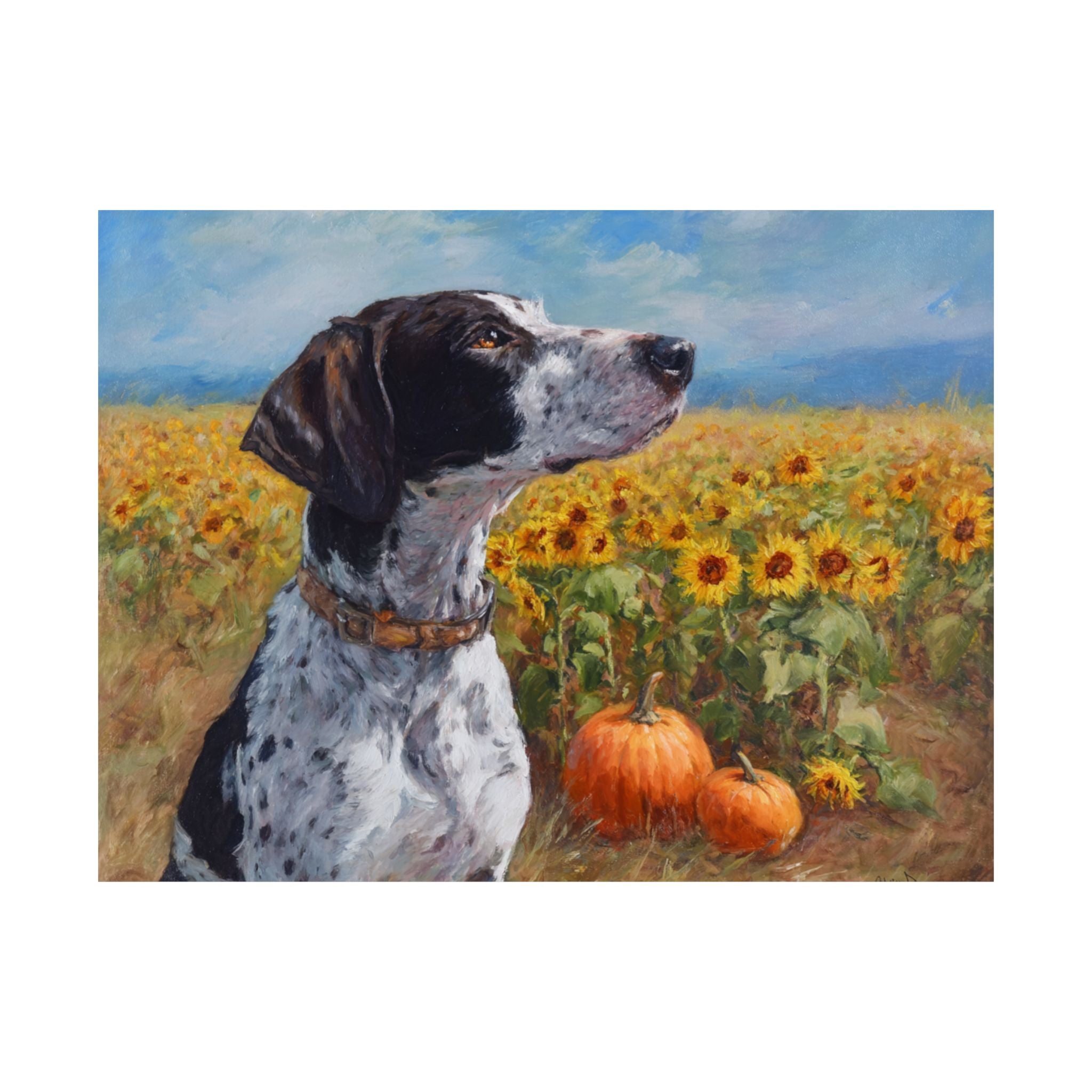Hound Dog 1- Sunflower Season Collection