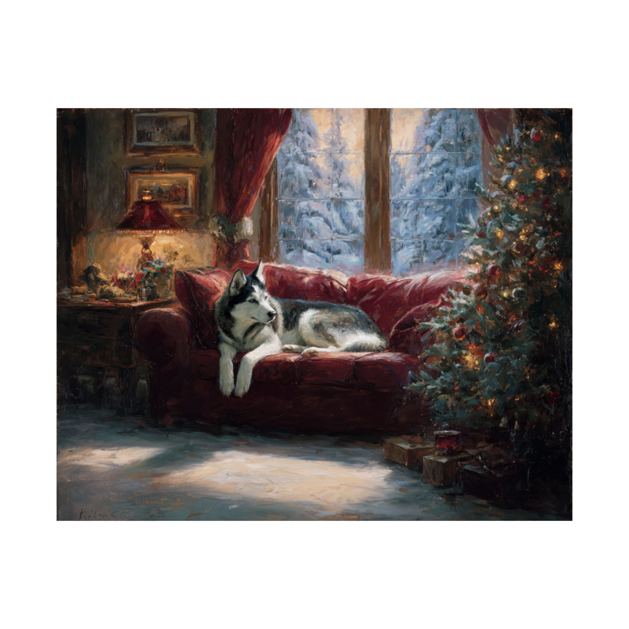 Husky 6- Cozy Christmas Collection