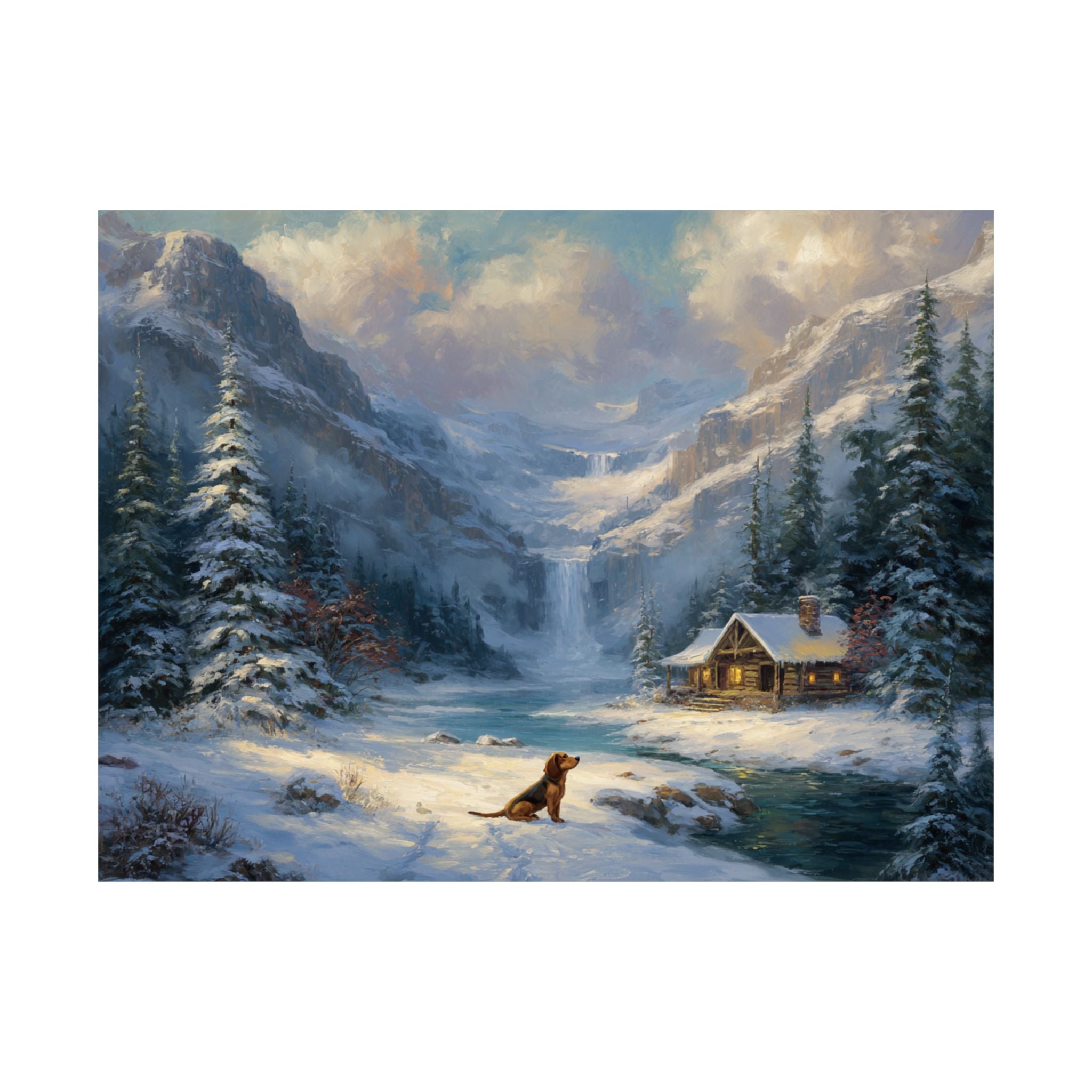 Dachshund 6- Winter Whiskers Collection