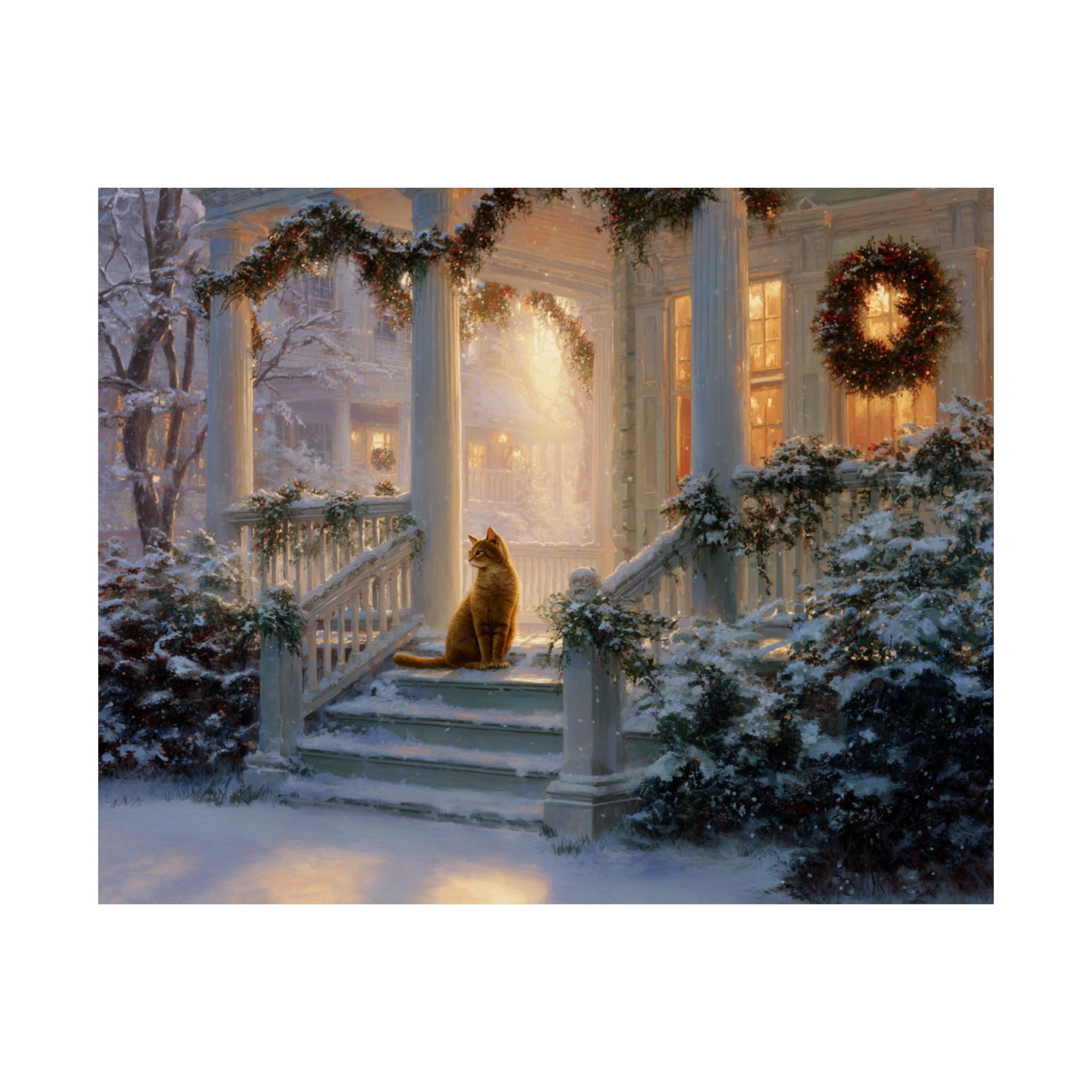 Burmese Cat 3- Home for the Holidays Collection