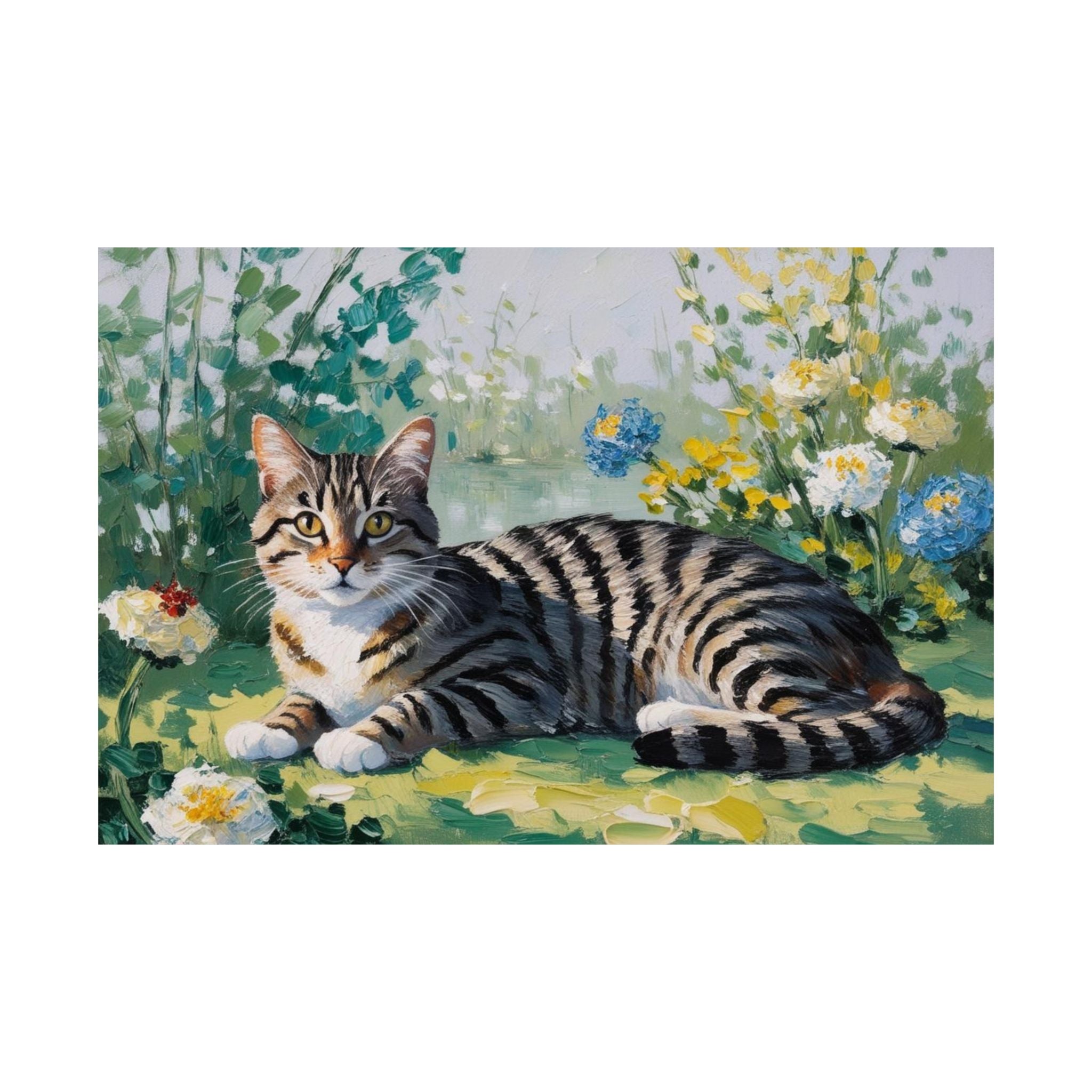 Tabby Cat- Garden Collection