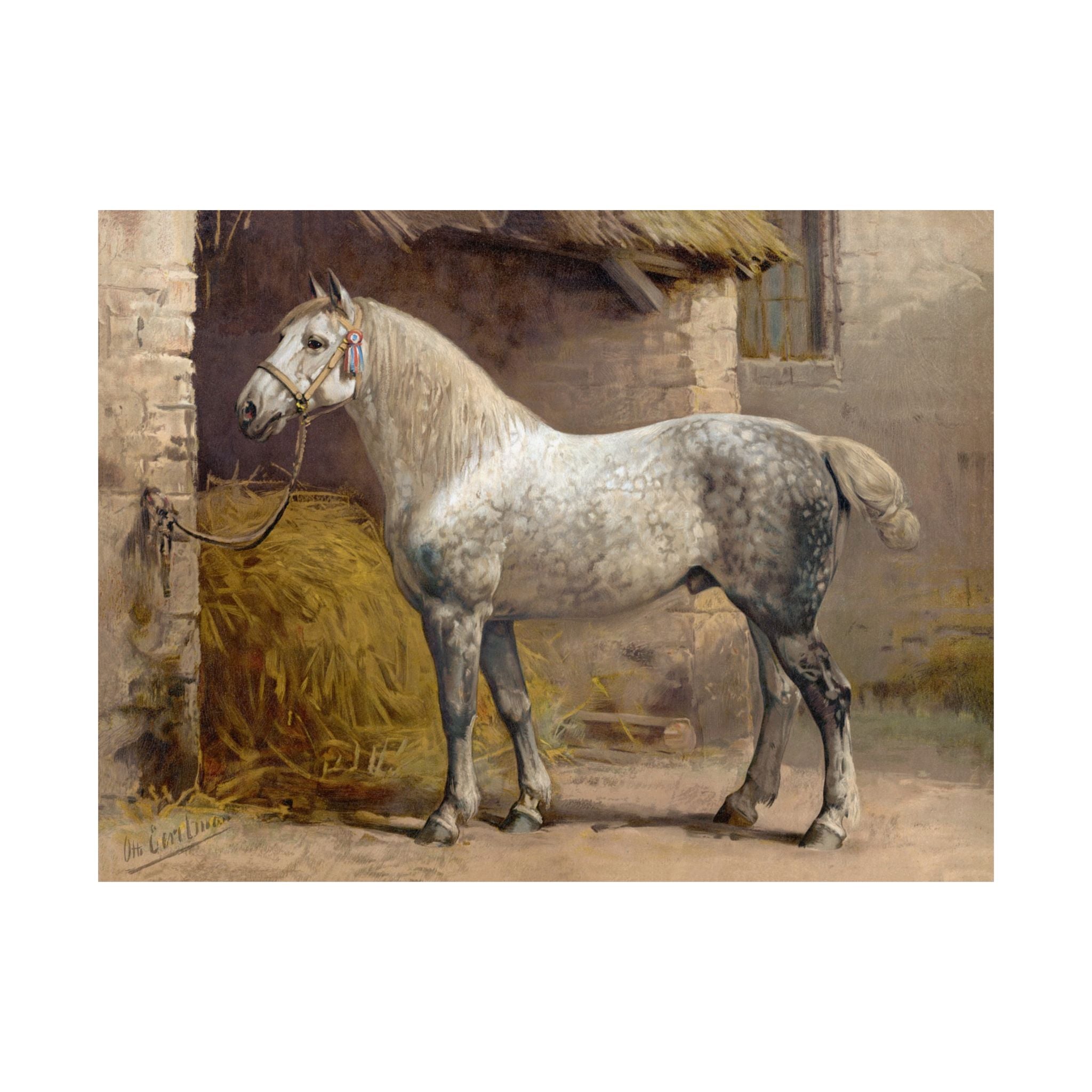 Percheron Horse- Eerelman Collection