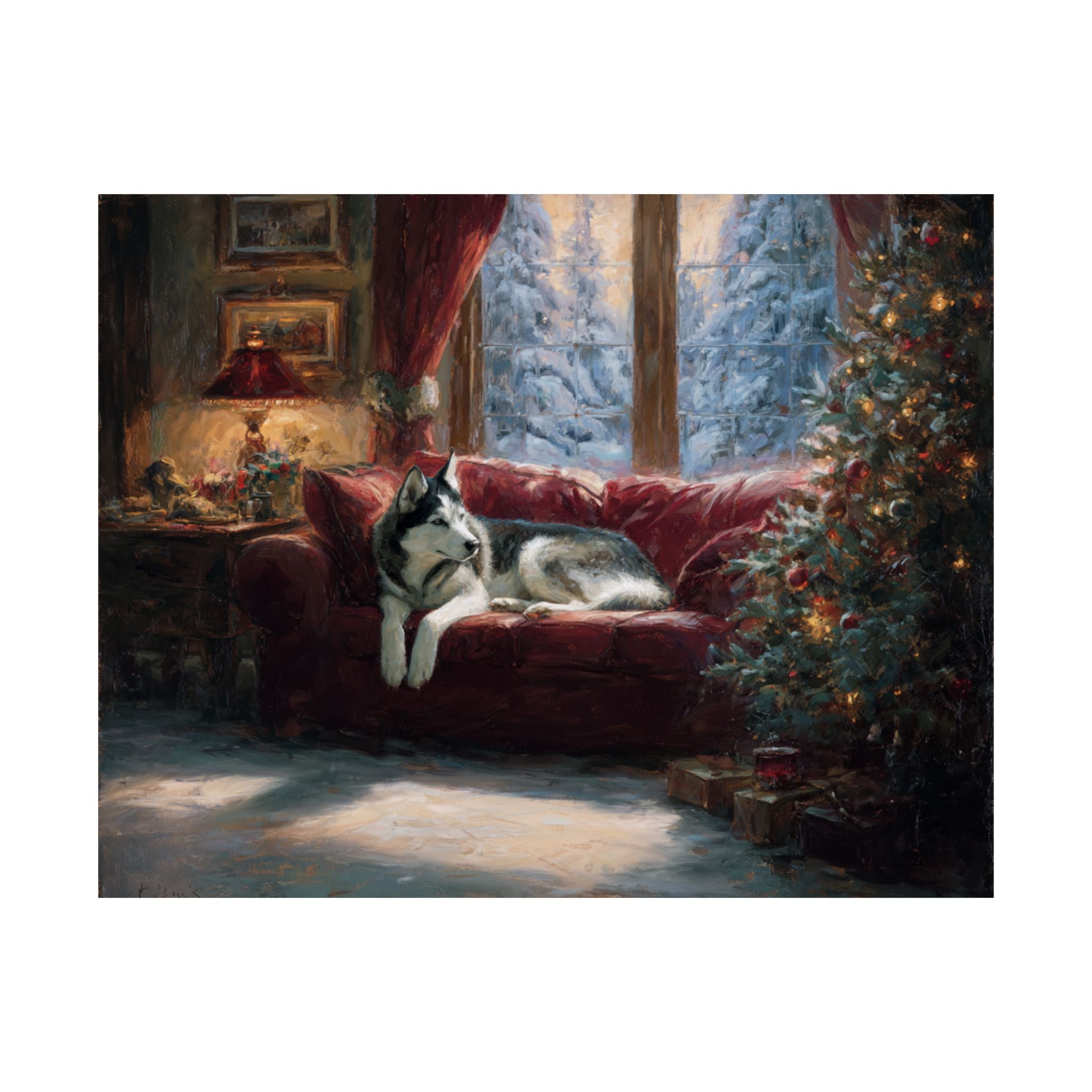 Husky 6- Cozy Christmas Collection