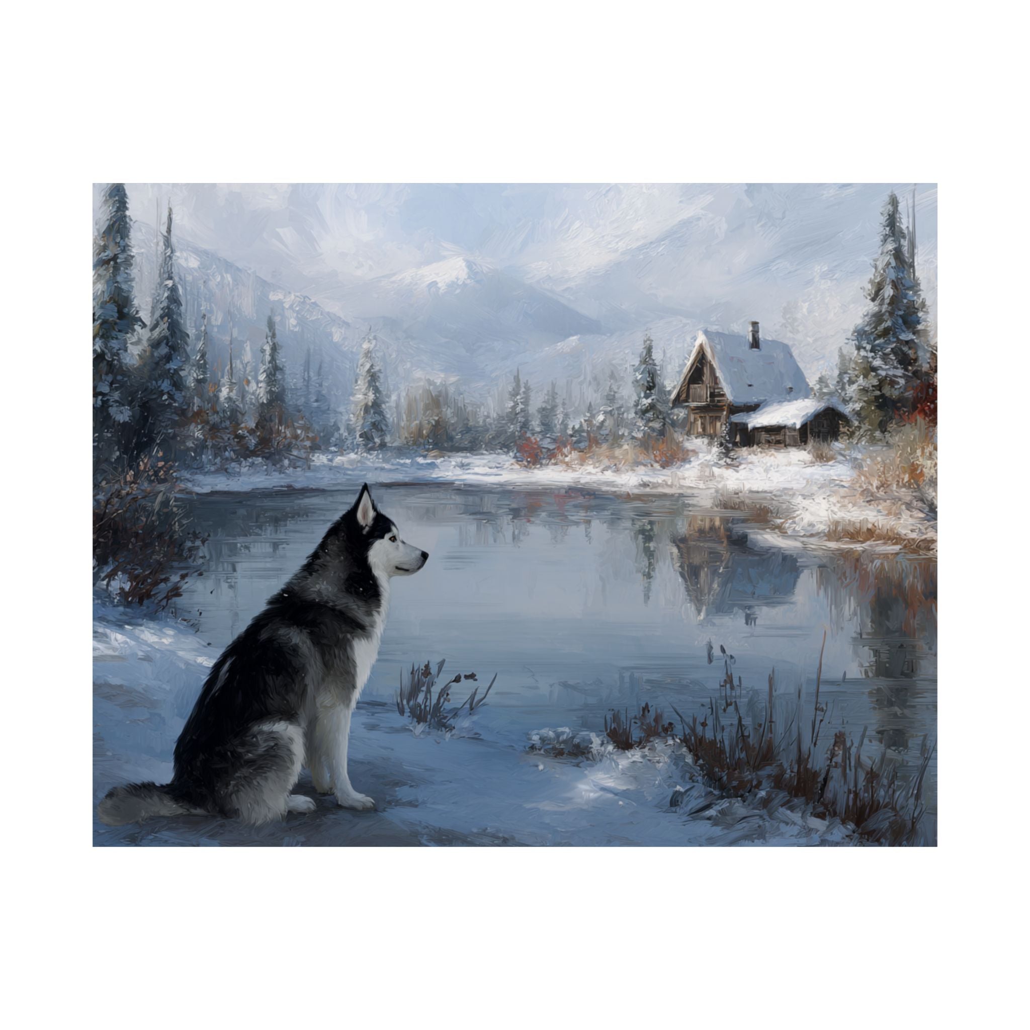 Husky 1- Winter Whiskers Collection