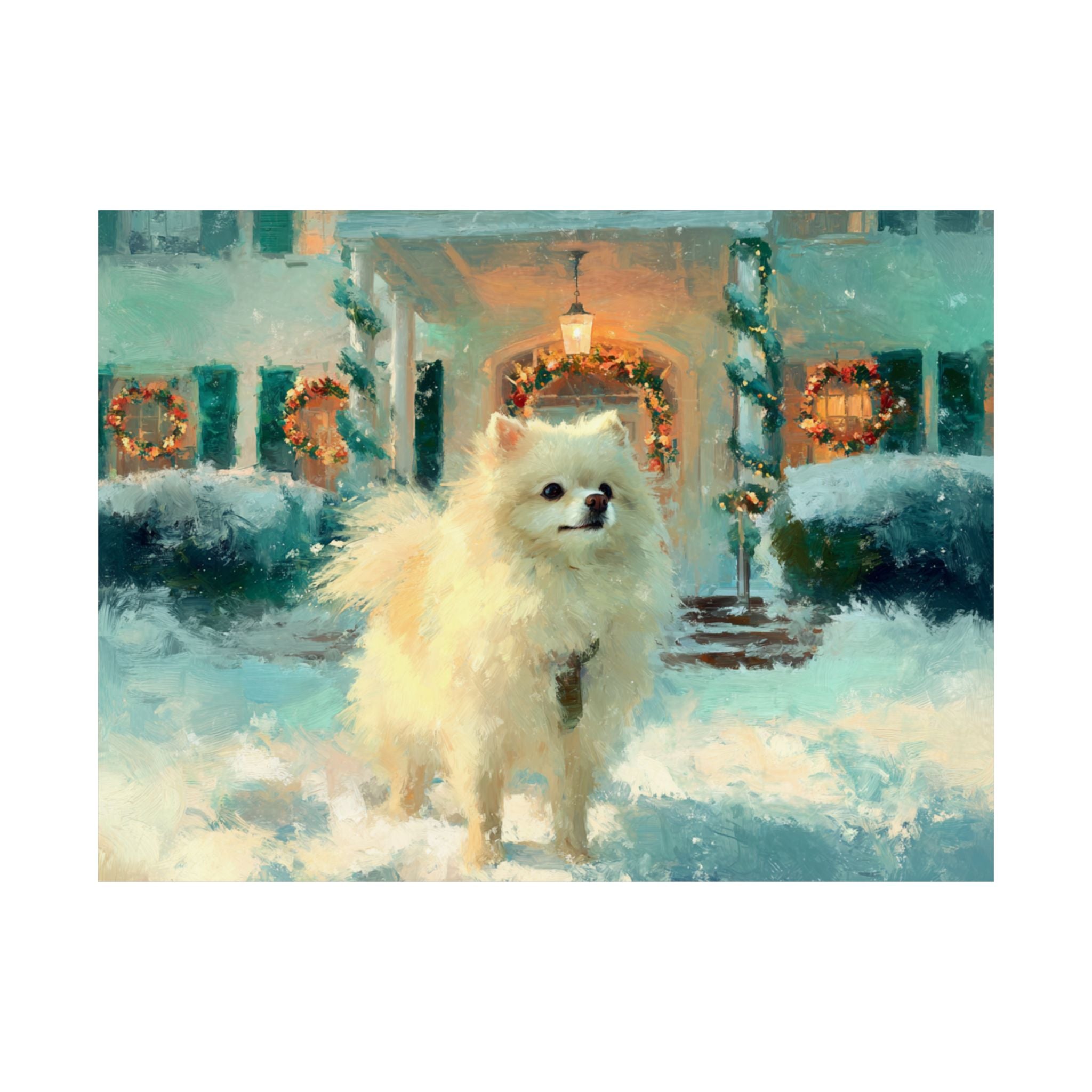 Pomeranian 9- Home for the Holidays Collection