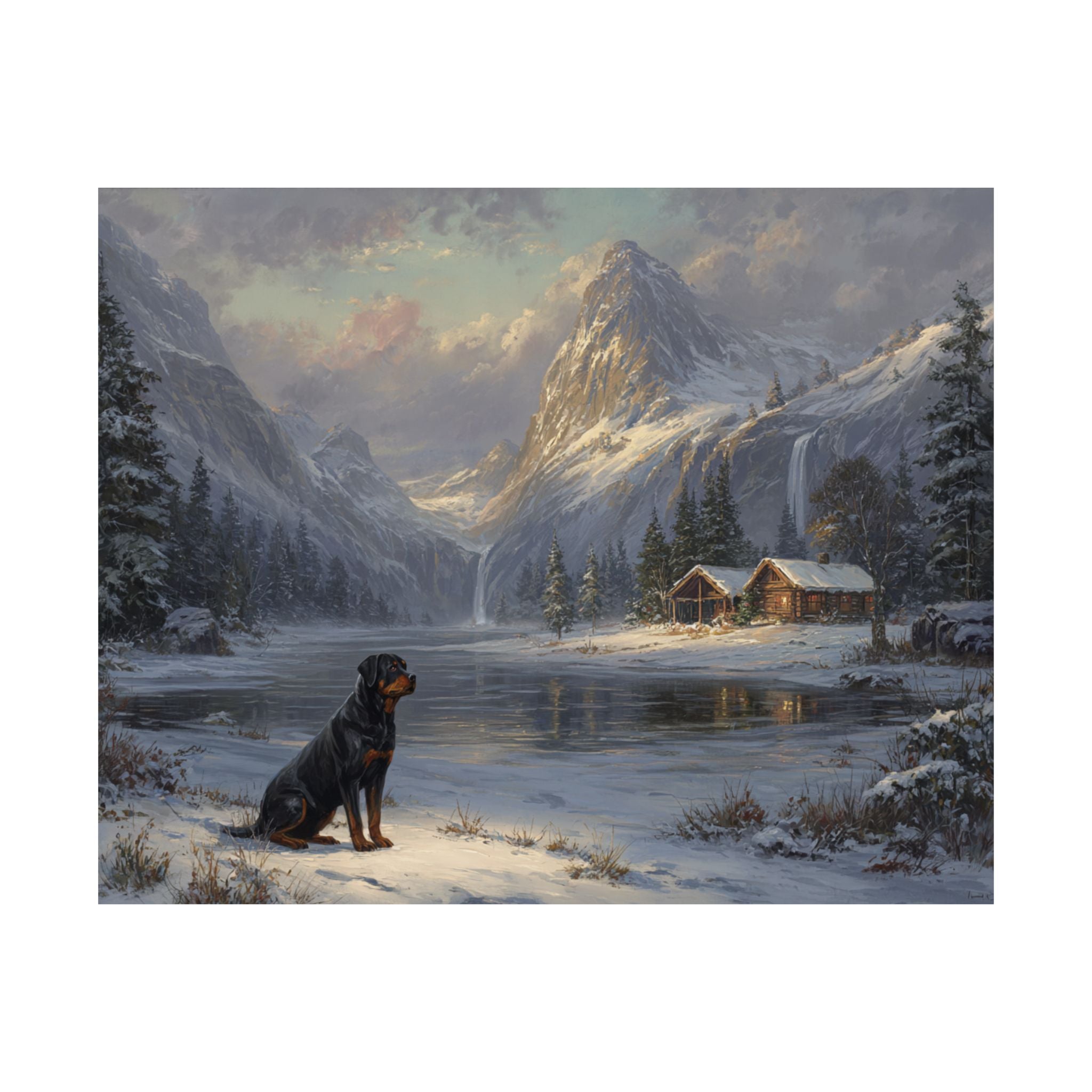 Rottweiler 9- Winter Whiskers Collection