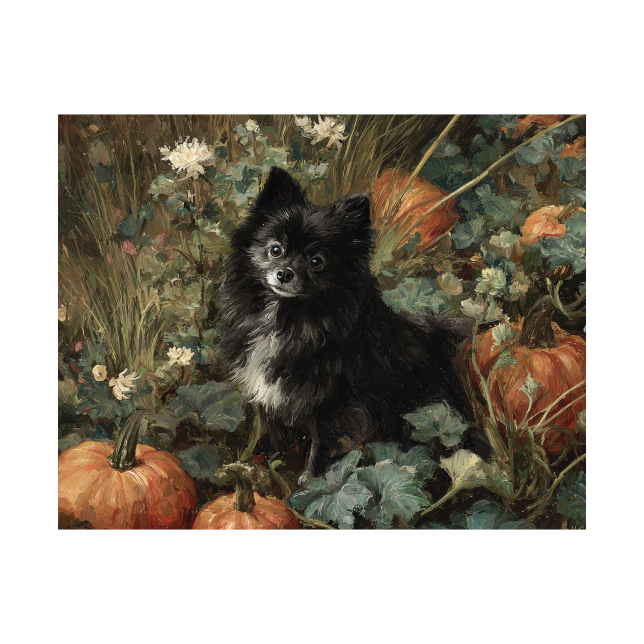 Pomeranian 4- Pumpkin Patch Collection