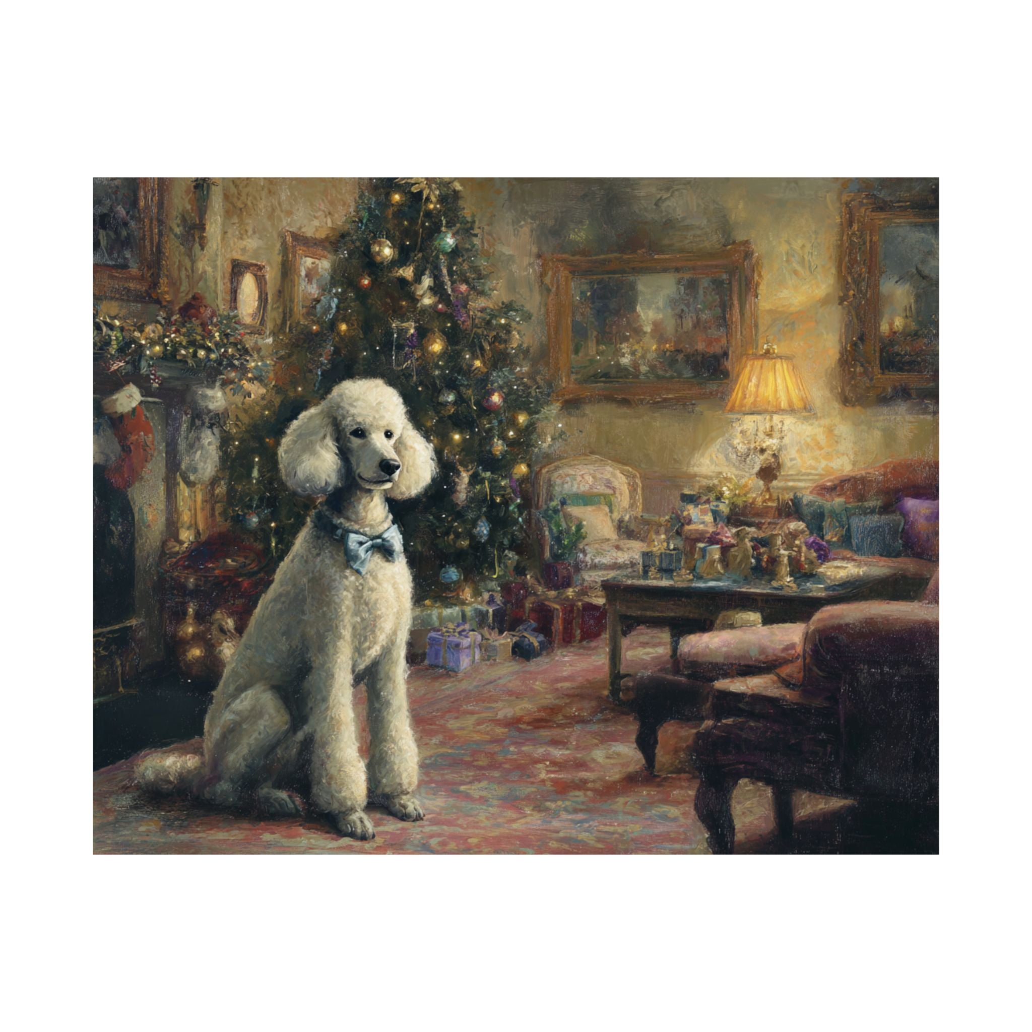 Poodle 5- Cozy Christmas Collection