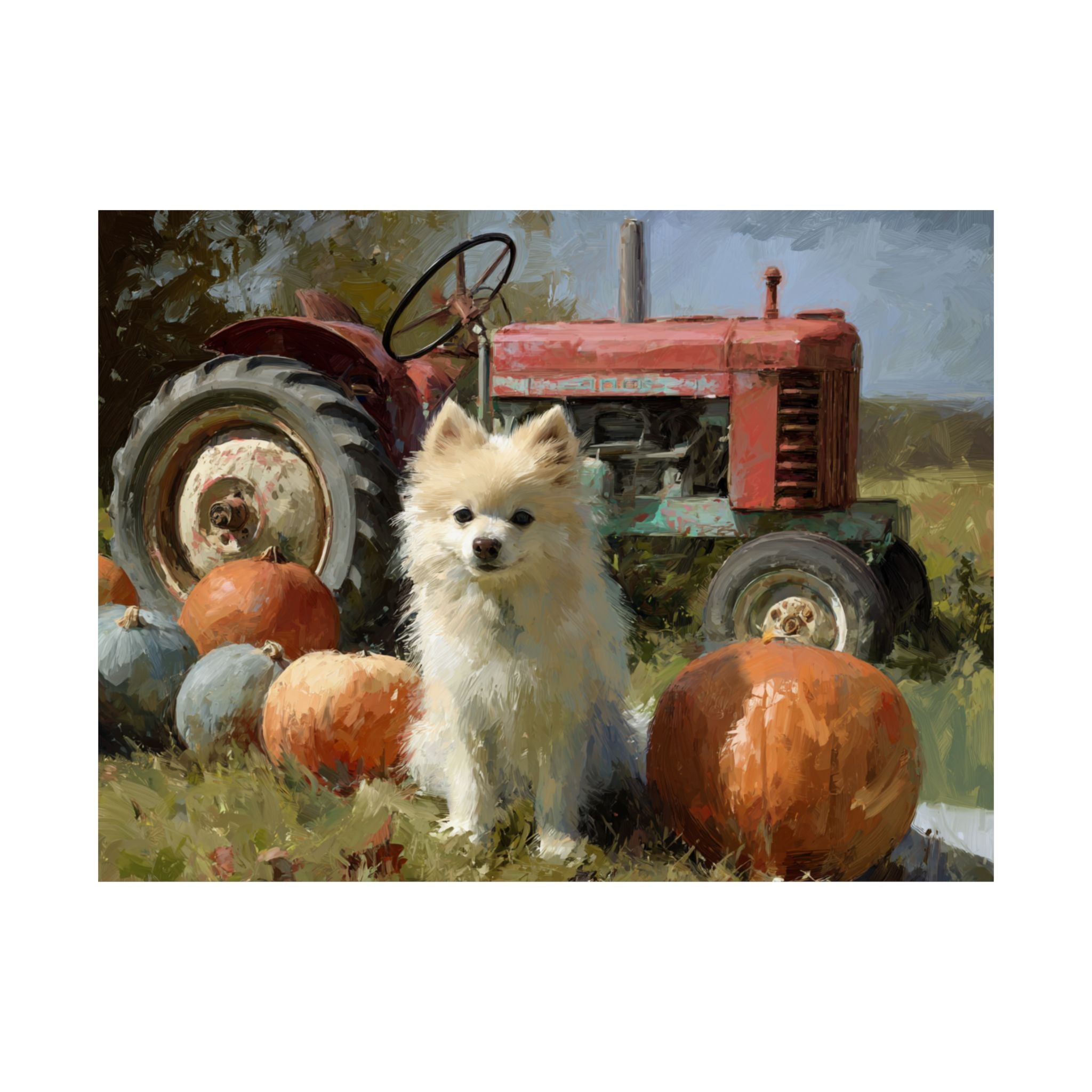 Pomeranian 1- Pumpkin Patch Collection