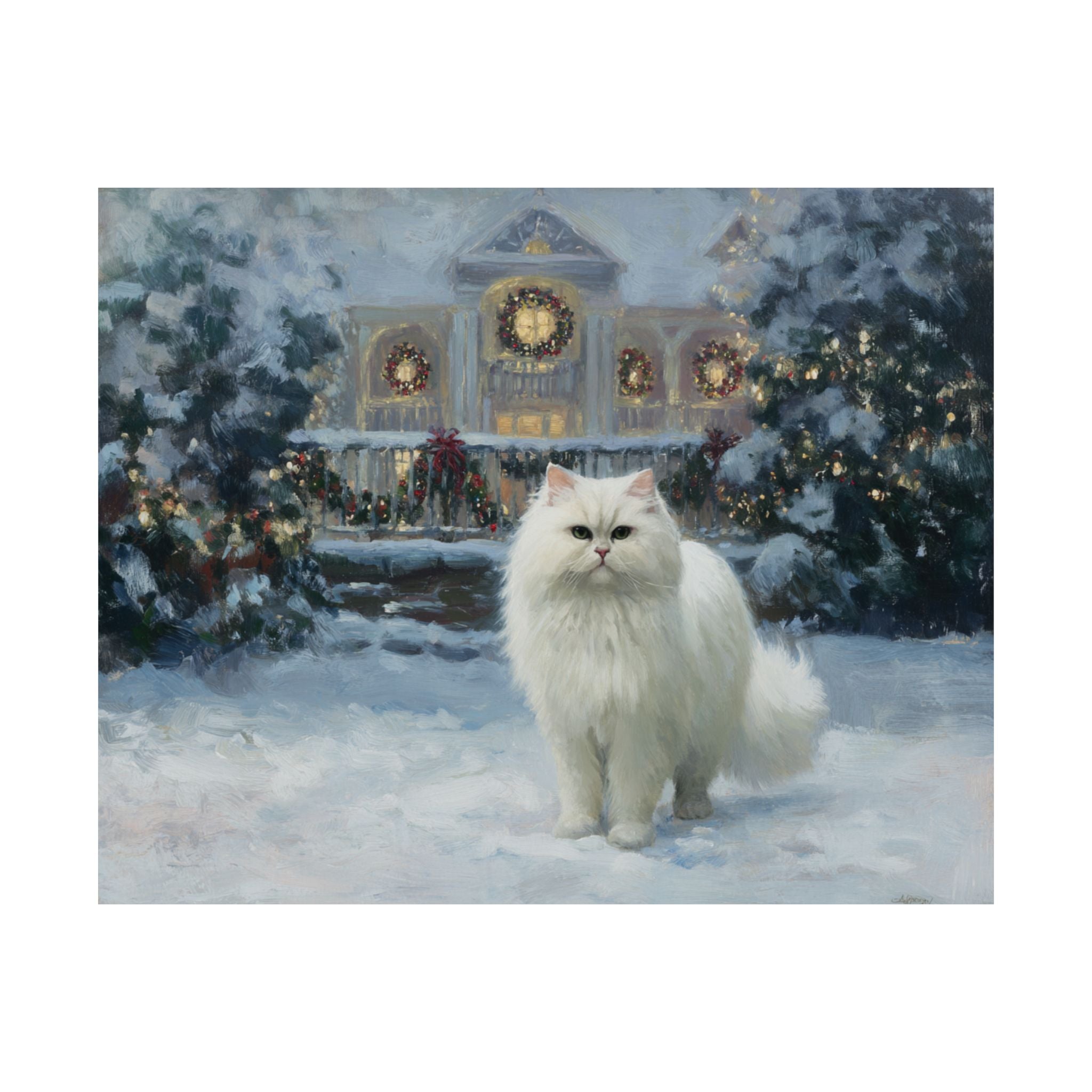 Persian Cat 5- Home for the Holidays Collection