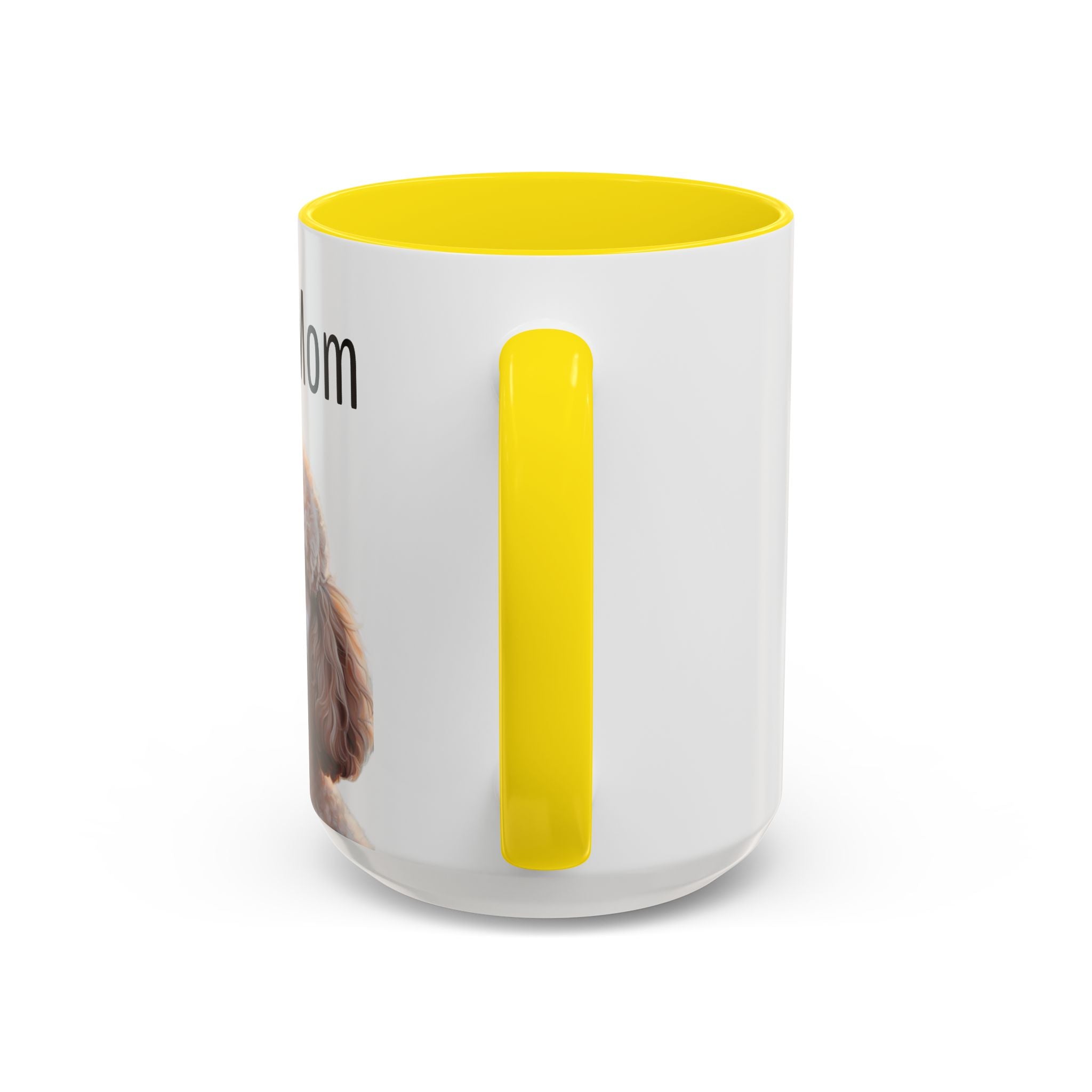 'Dog Mom' Poodle Mug