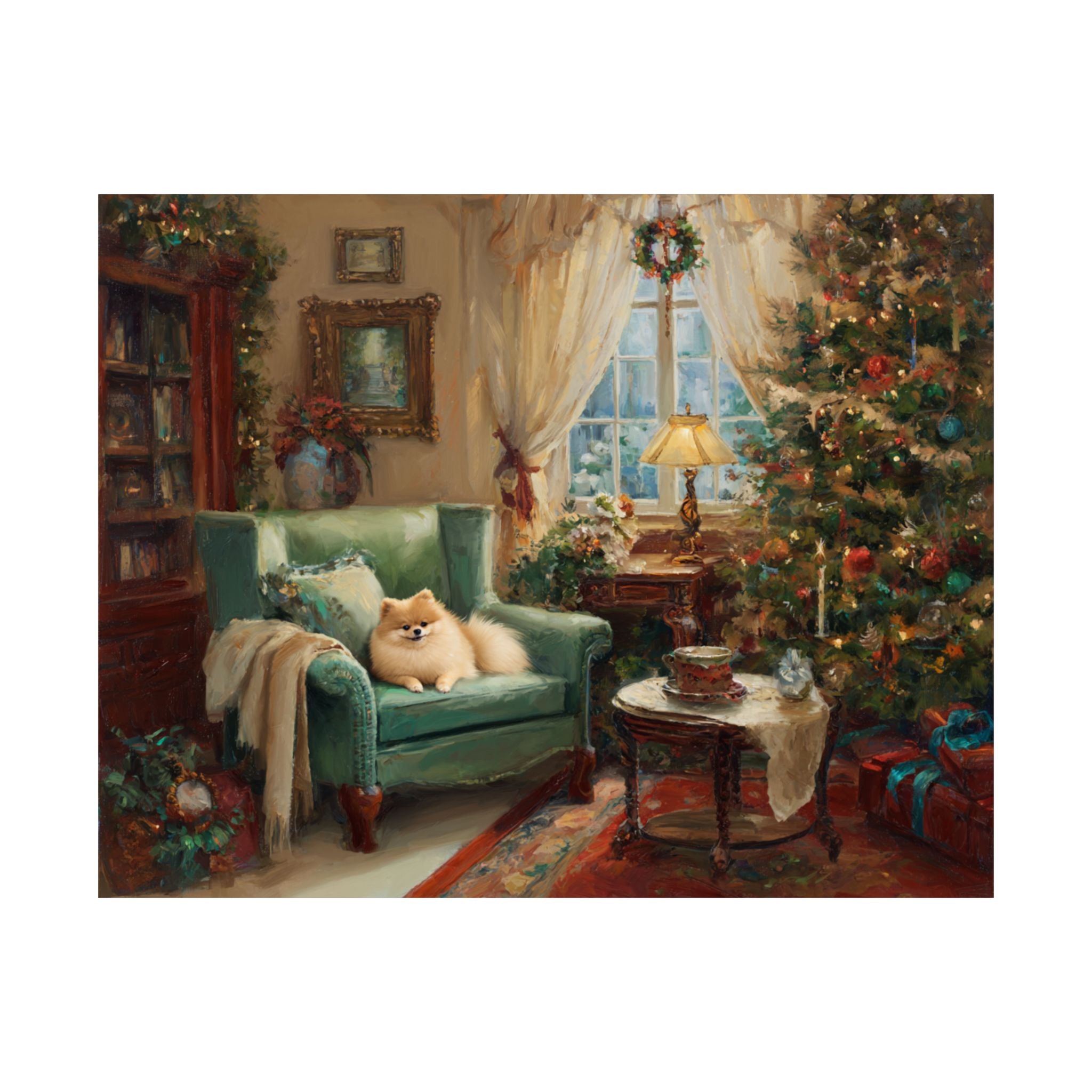 Pomeranian 1- Cozy Christmas Collection