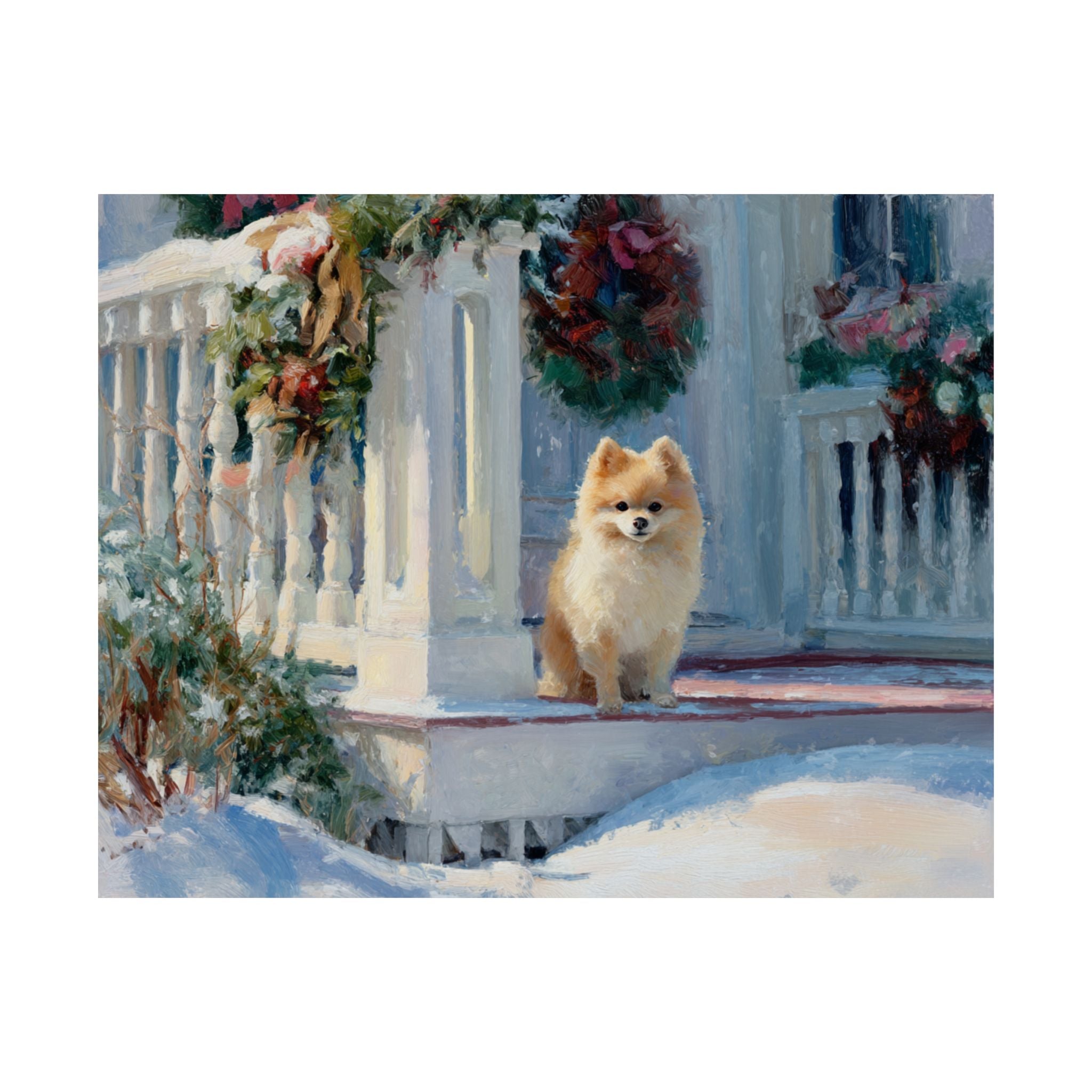 Pomeranian 5- Home for the Holidays Collection