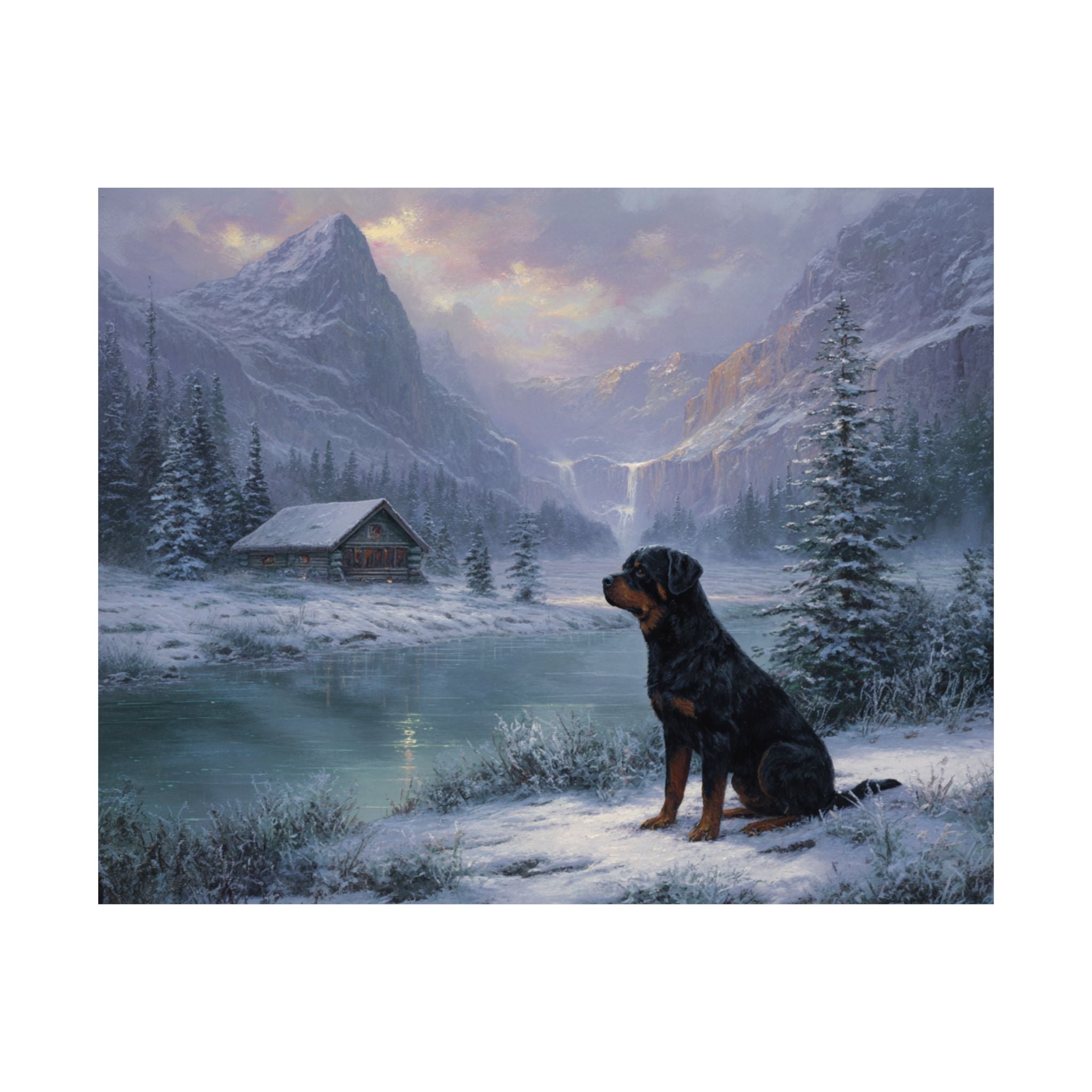 Rottweiler 5- Winter Whiskers Collection