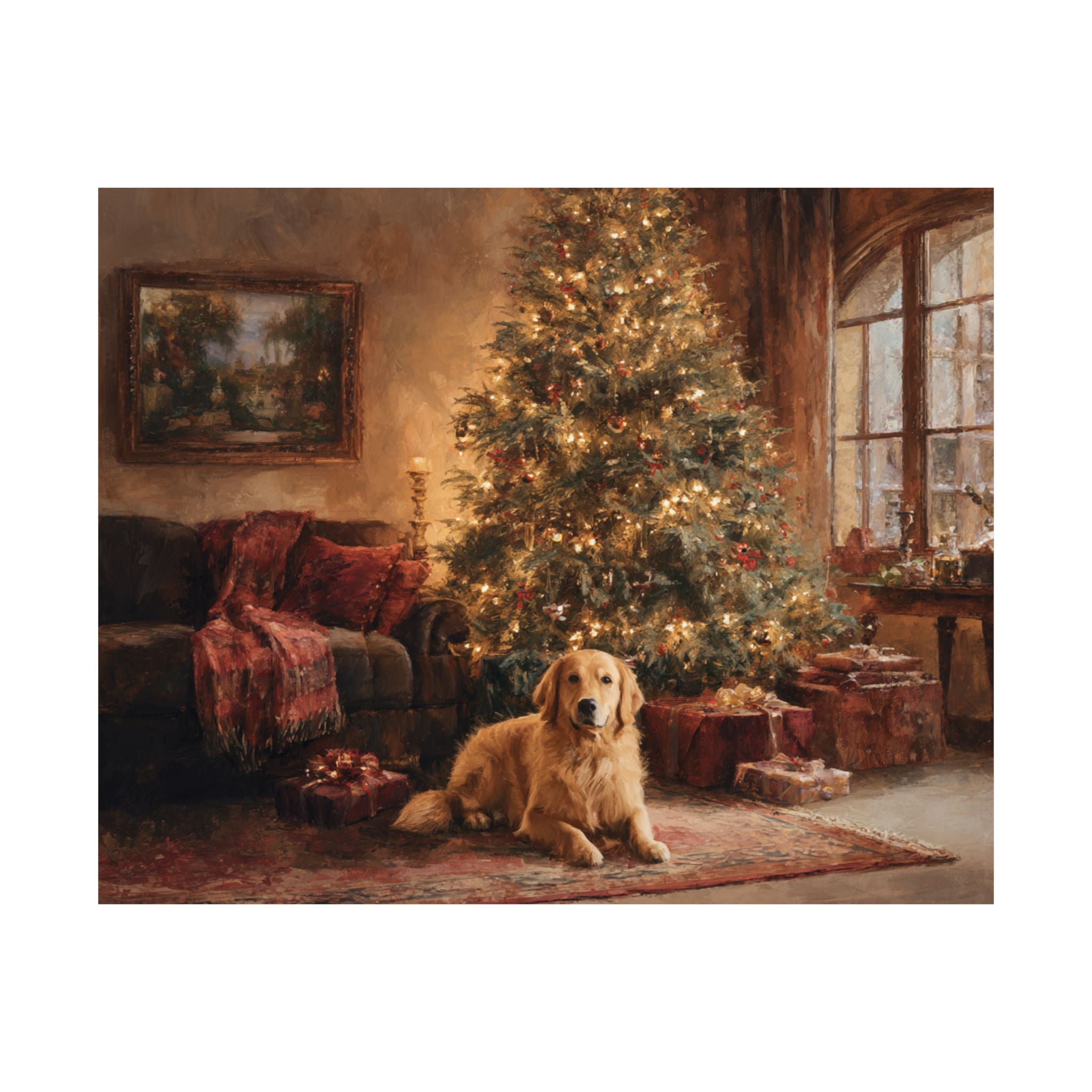 Golden Retriever 7- Cozy Christmas Collection
