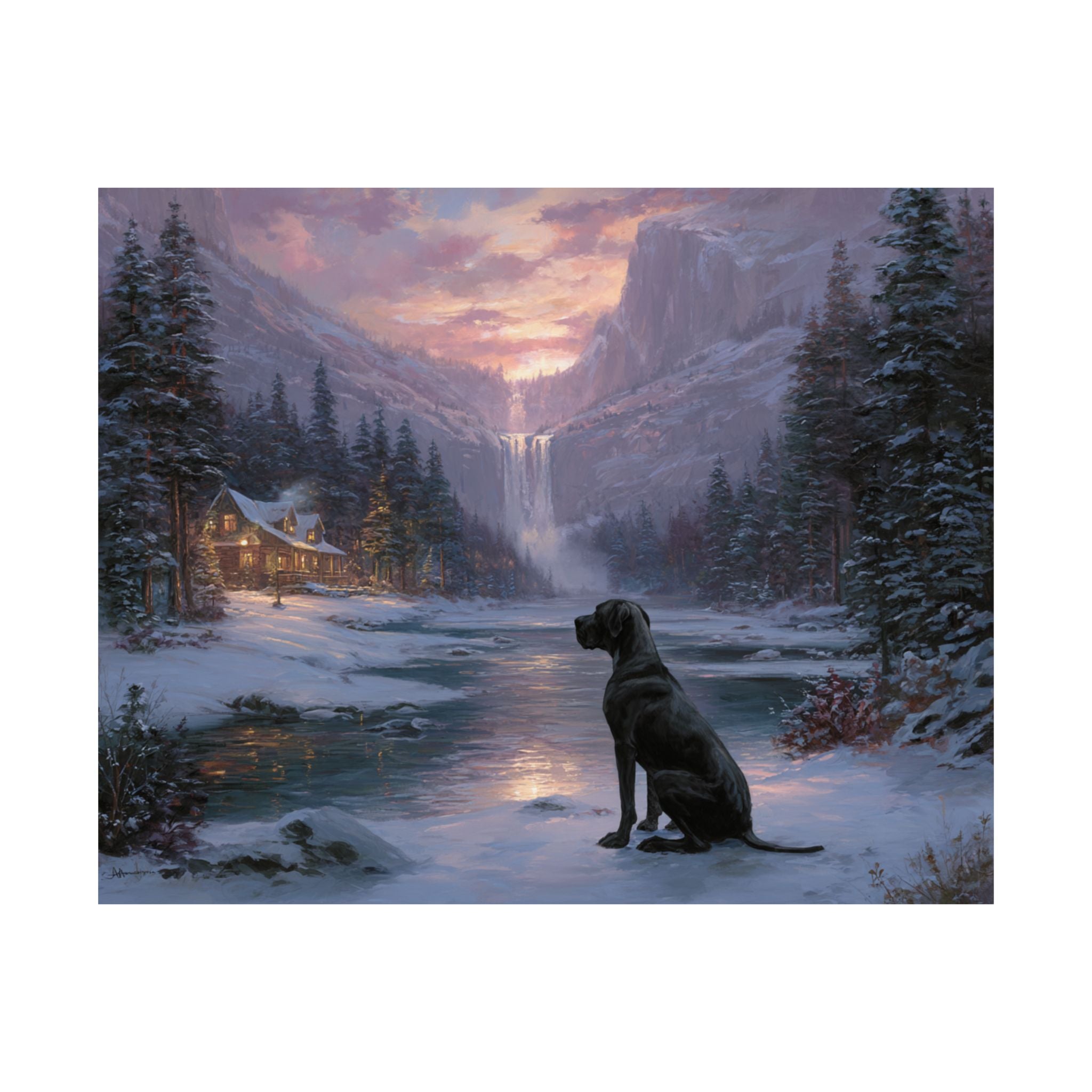Great Dane 2- Winter Whiskers Collection