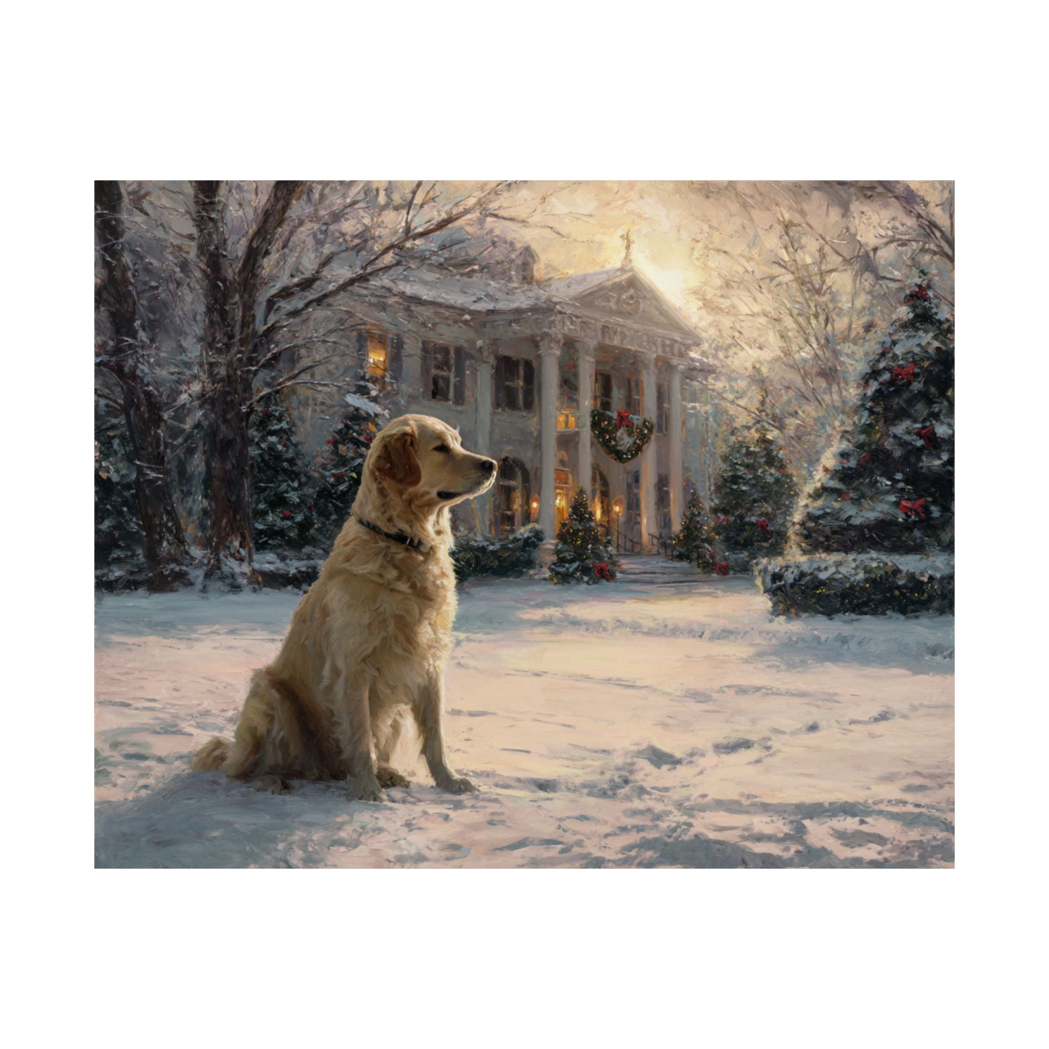 Golden Retriever 5- Home for the Holidays Collection