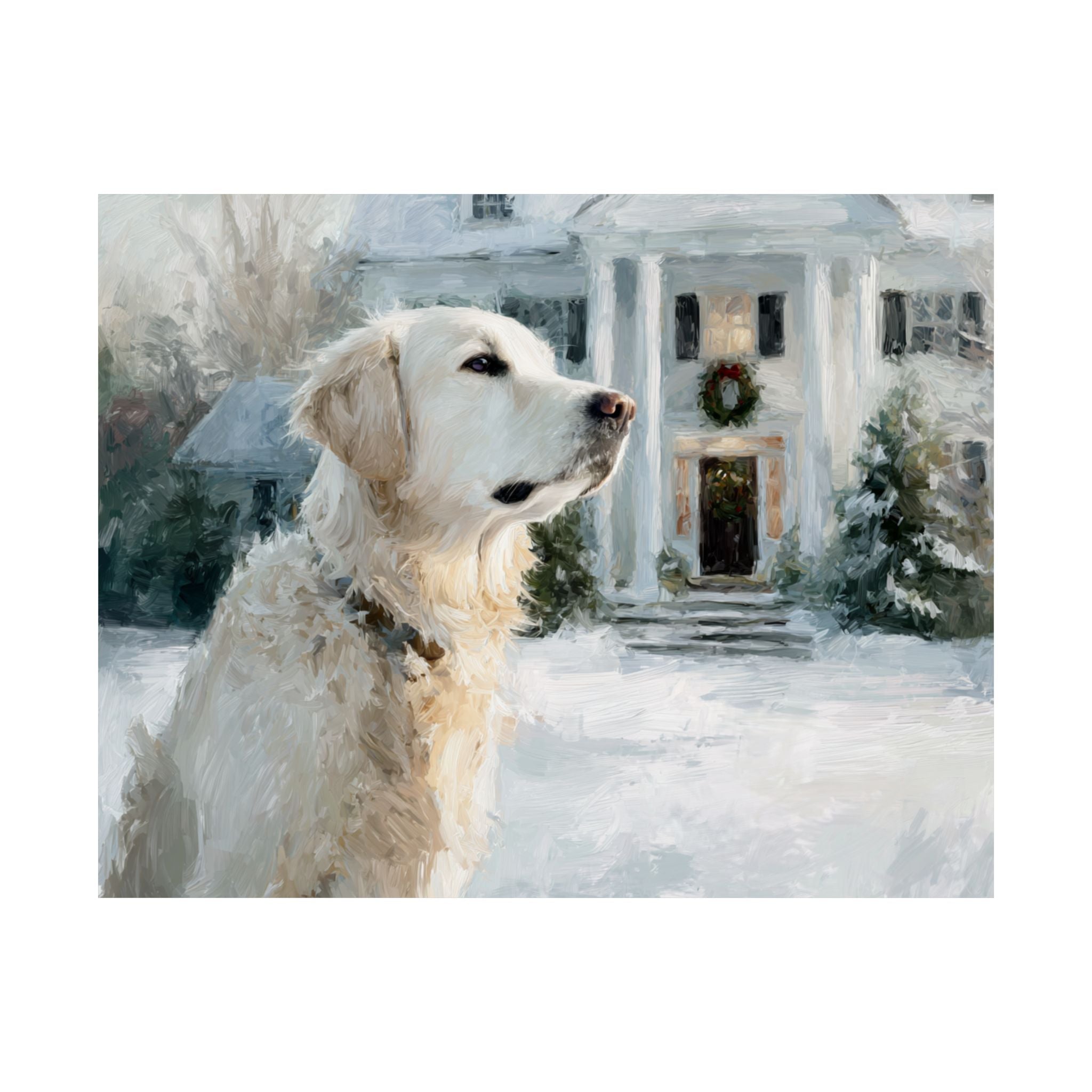 Golden Retriever 3- Home for the Holidays Collection