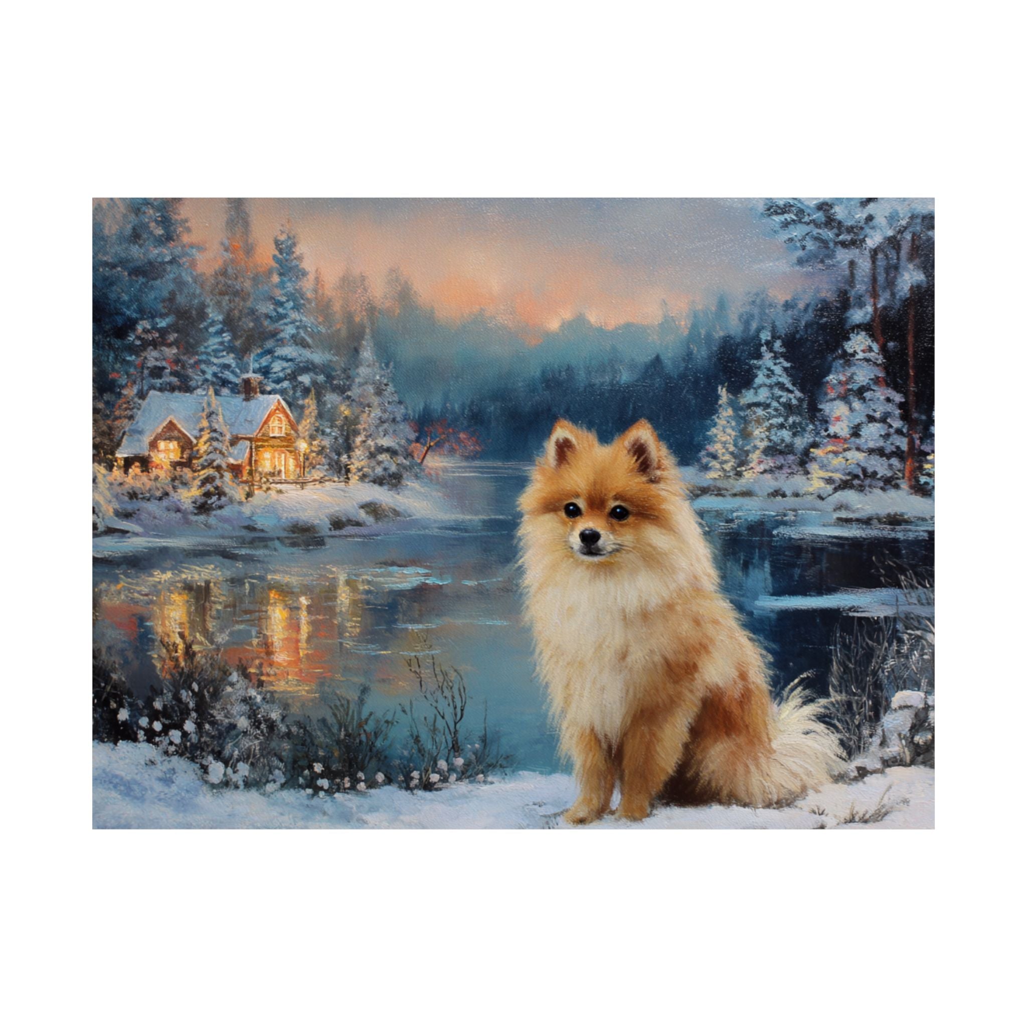 Pomeranian 2- Winter Whiskers Collection