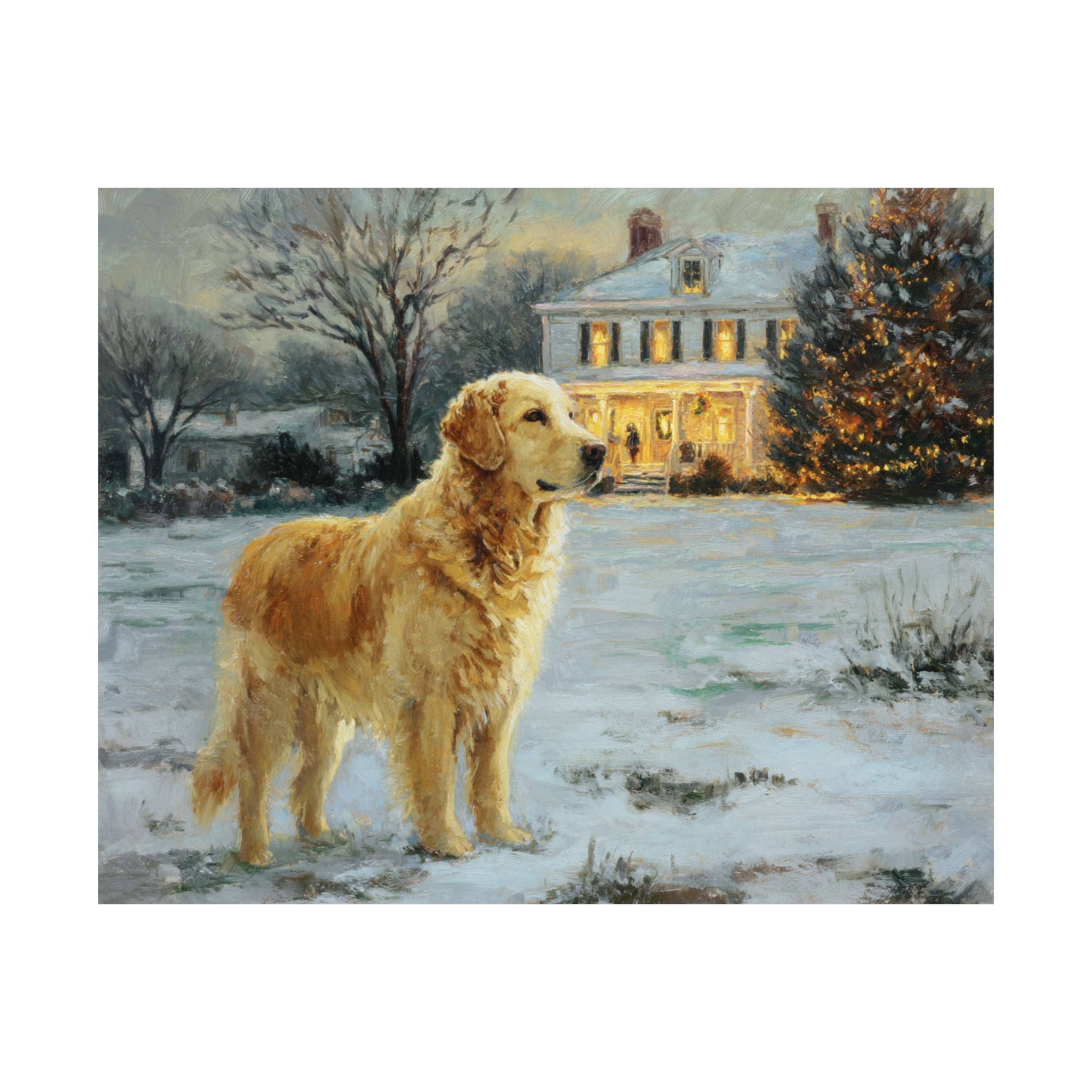 Golden Retriever 11- Home for the Holidays Collection