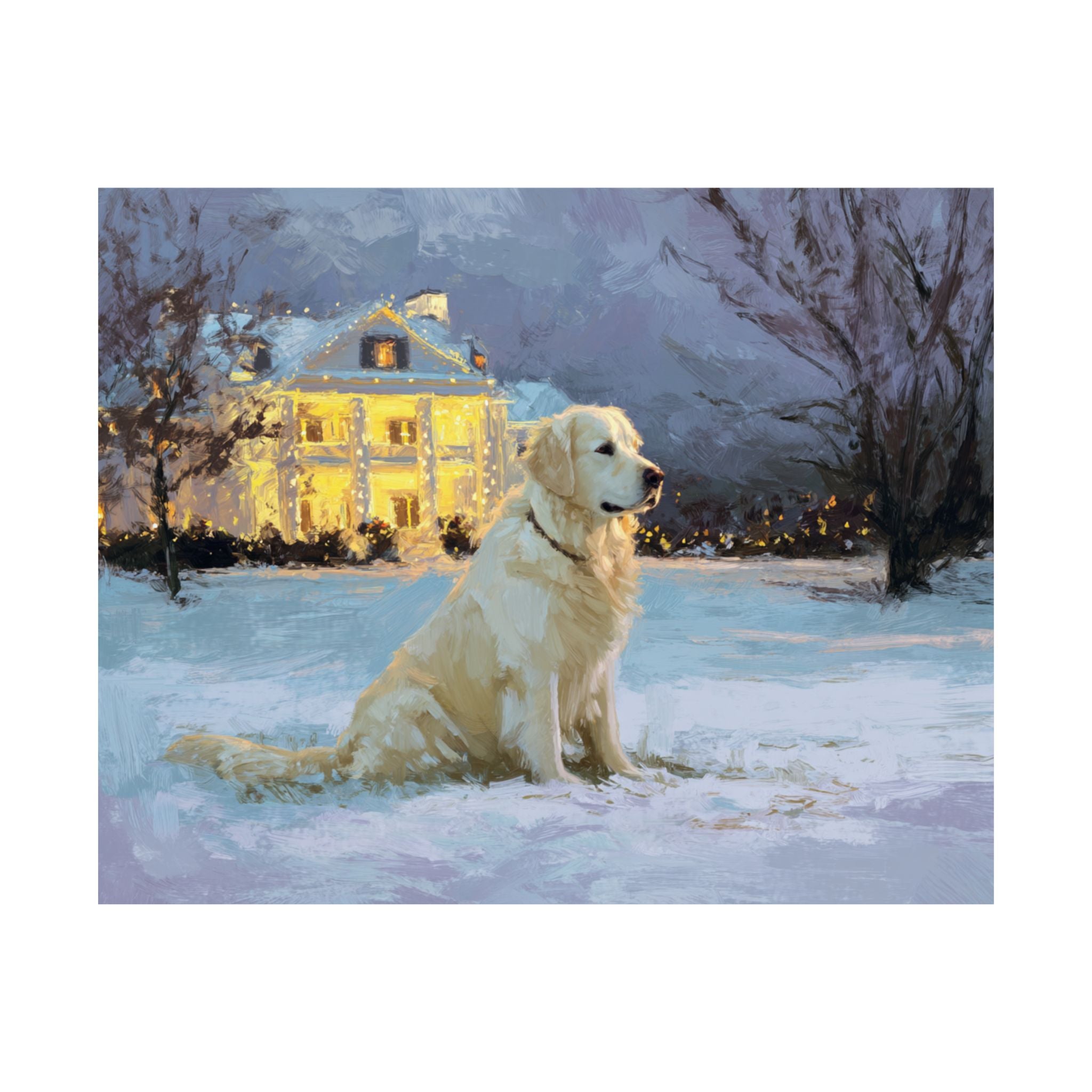 Golden Retriever 1- Home for the Holidays Collection