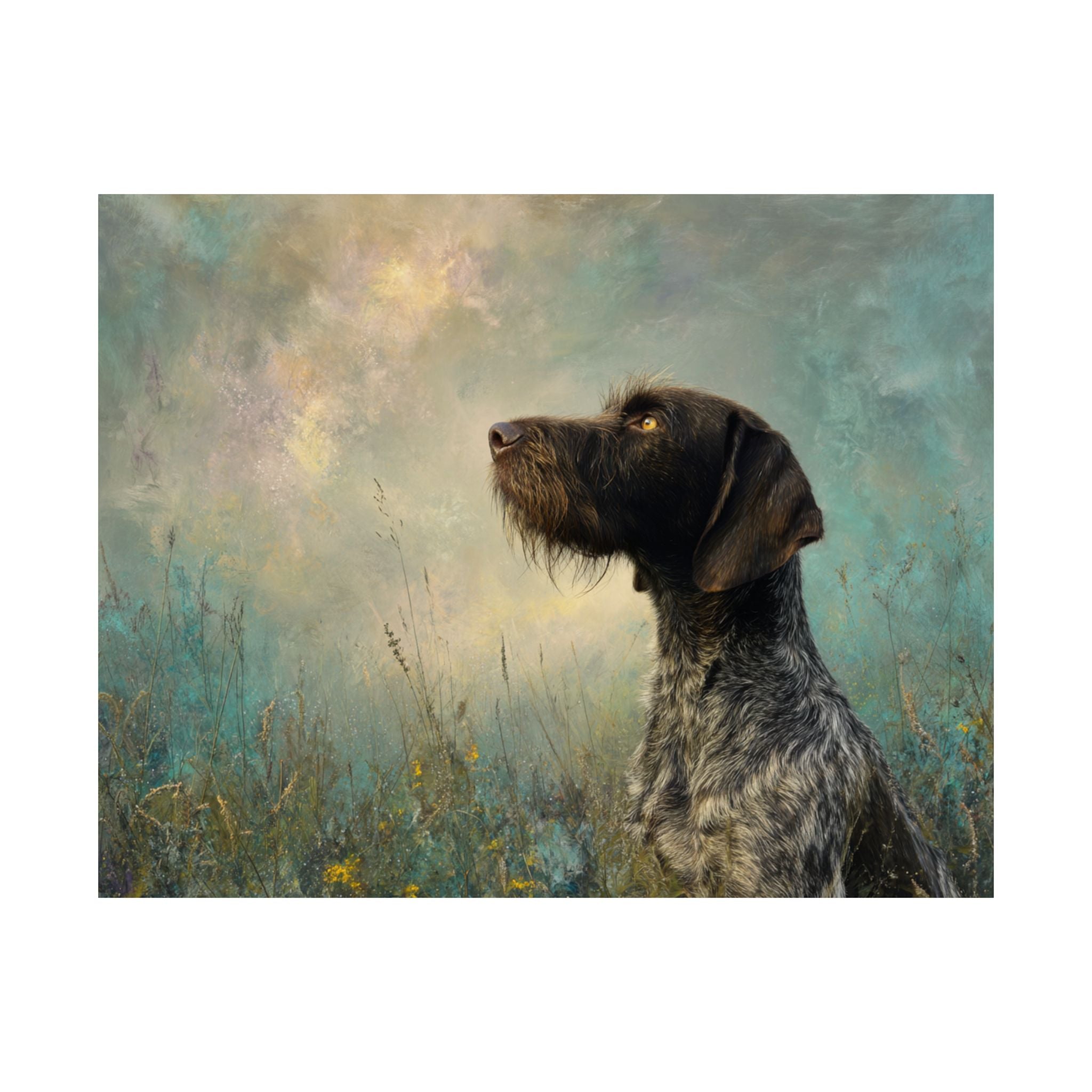 German Wire Hair Pointer 2- Dreamy Companions Collection