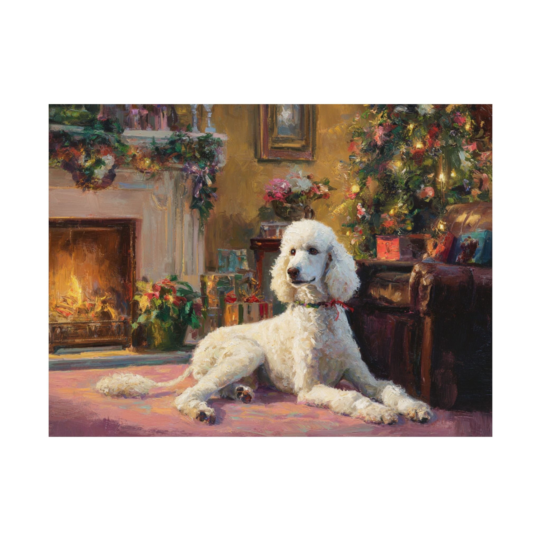 Poodle 6- Cozy Christmas Collection