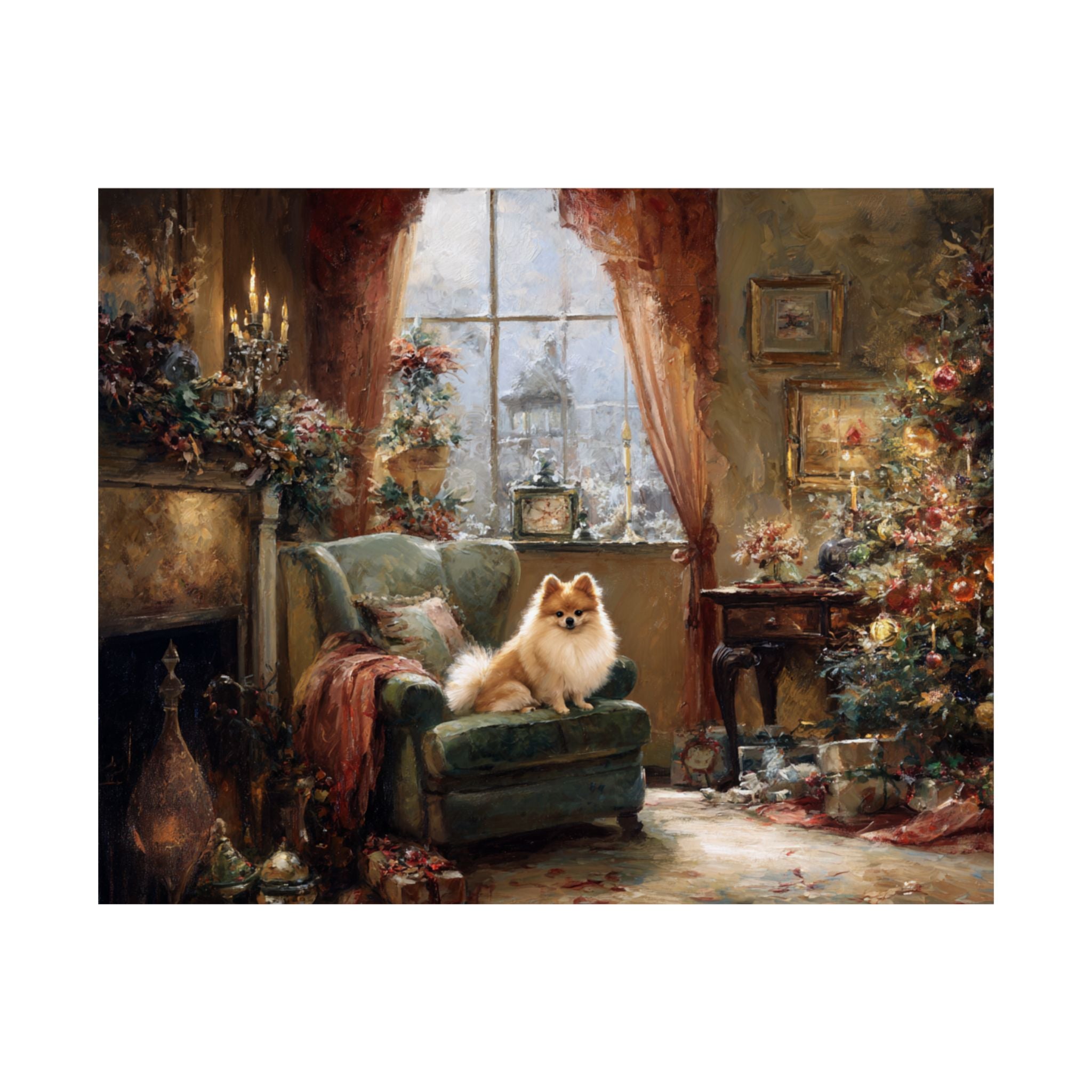 Pomeranian 2- Cozy Christmas Collection