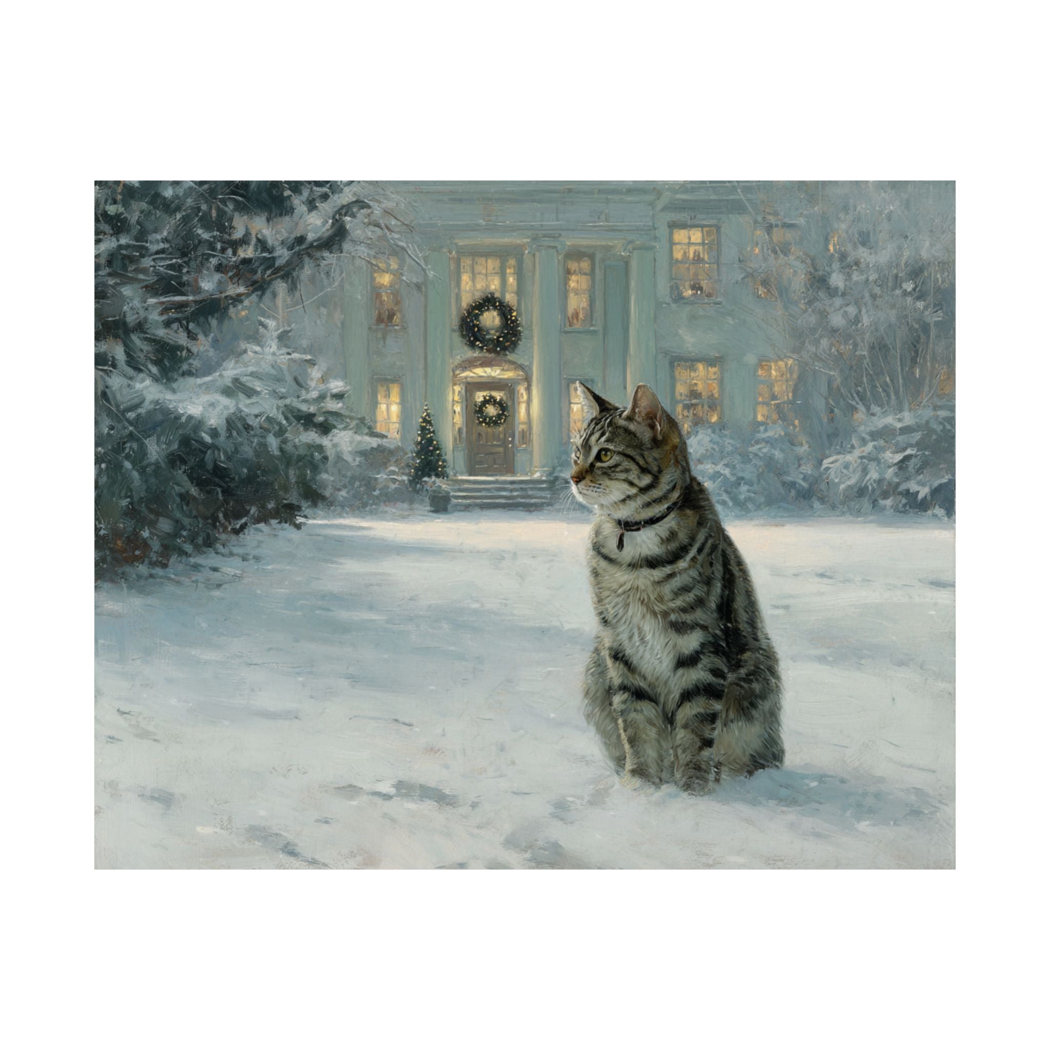 Tabby Cat 3- Home for the Holidays Collection