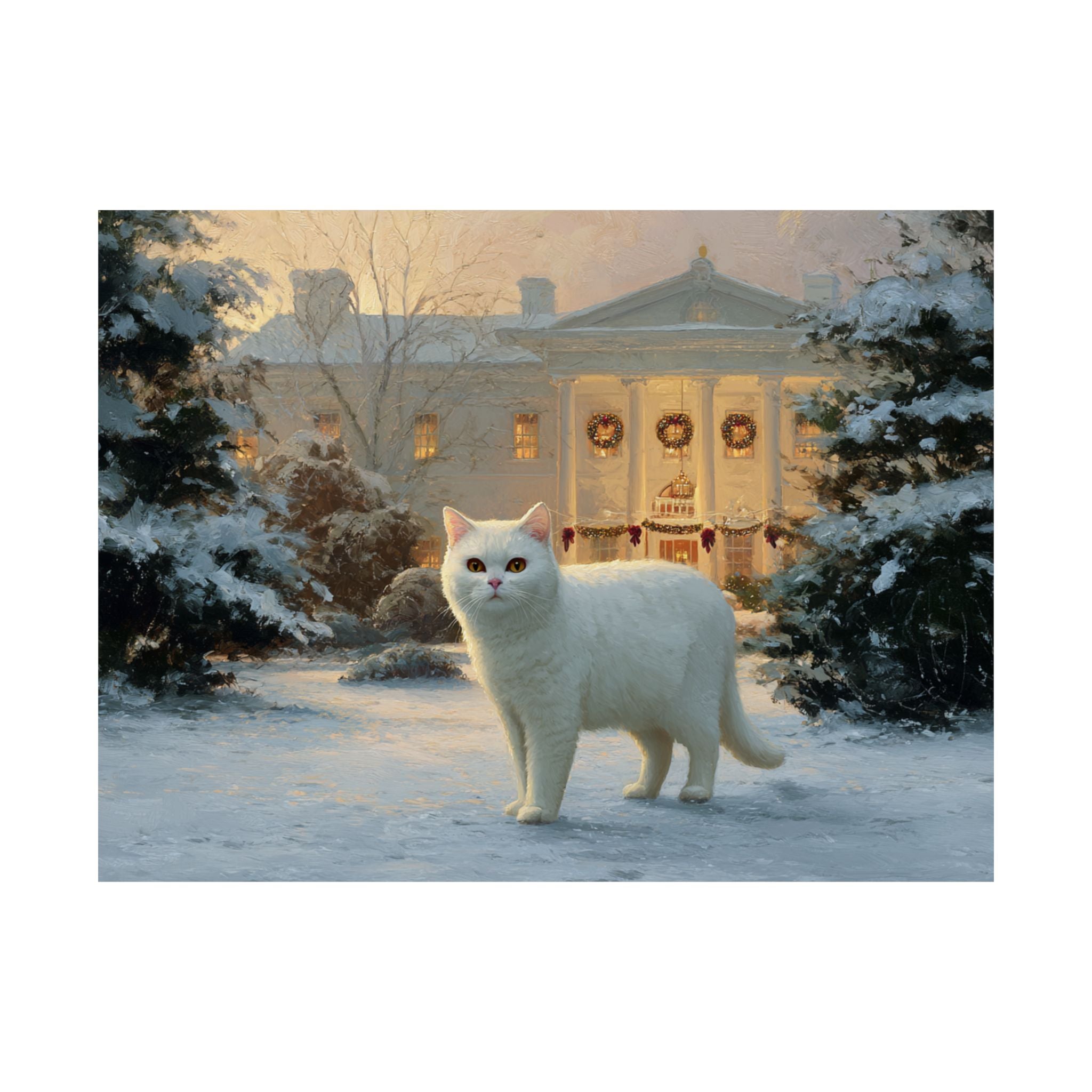 British Short Hair Cat 1- Home for the Holidays Collection