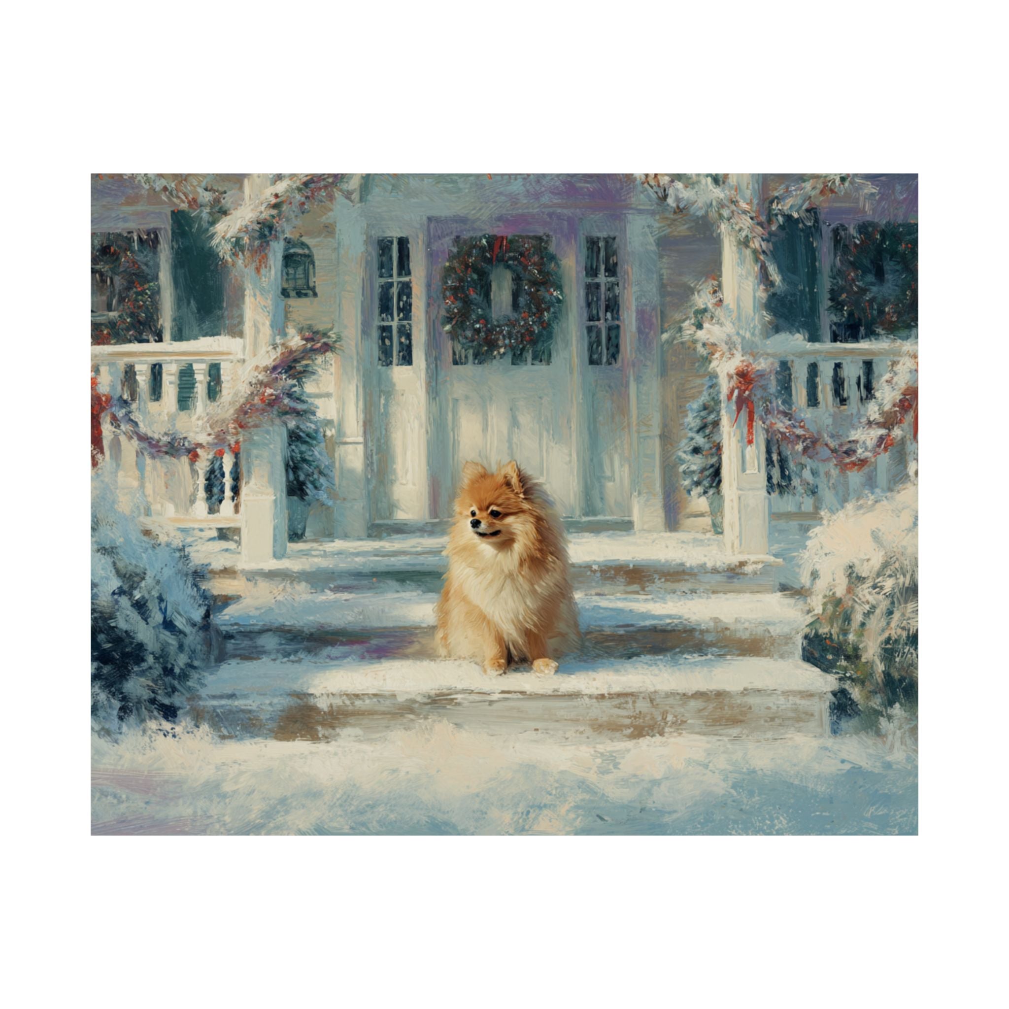 Pomeranian 8- Home for the Holidays Collection