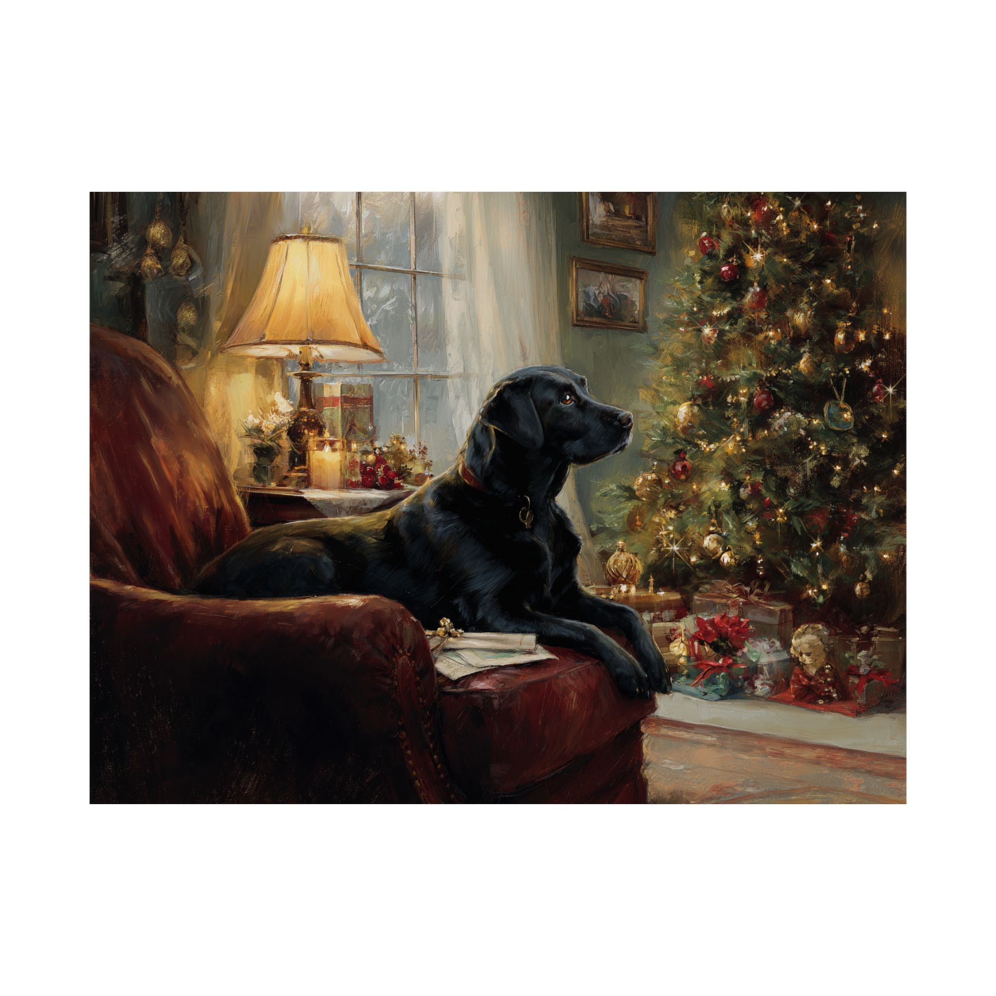 Labrador 3- Cozy Christmas Collection