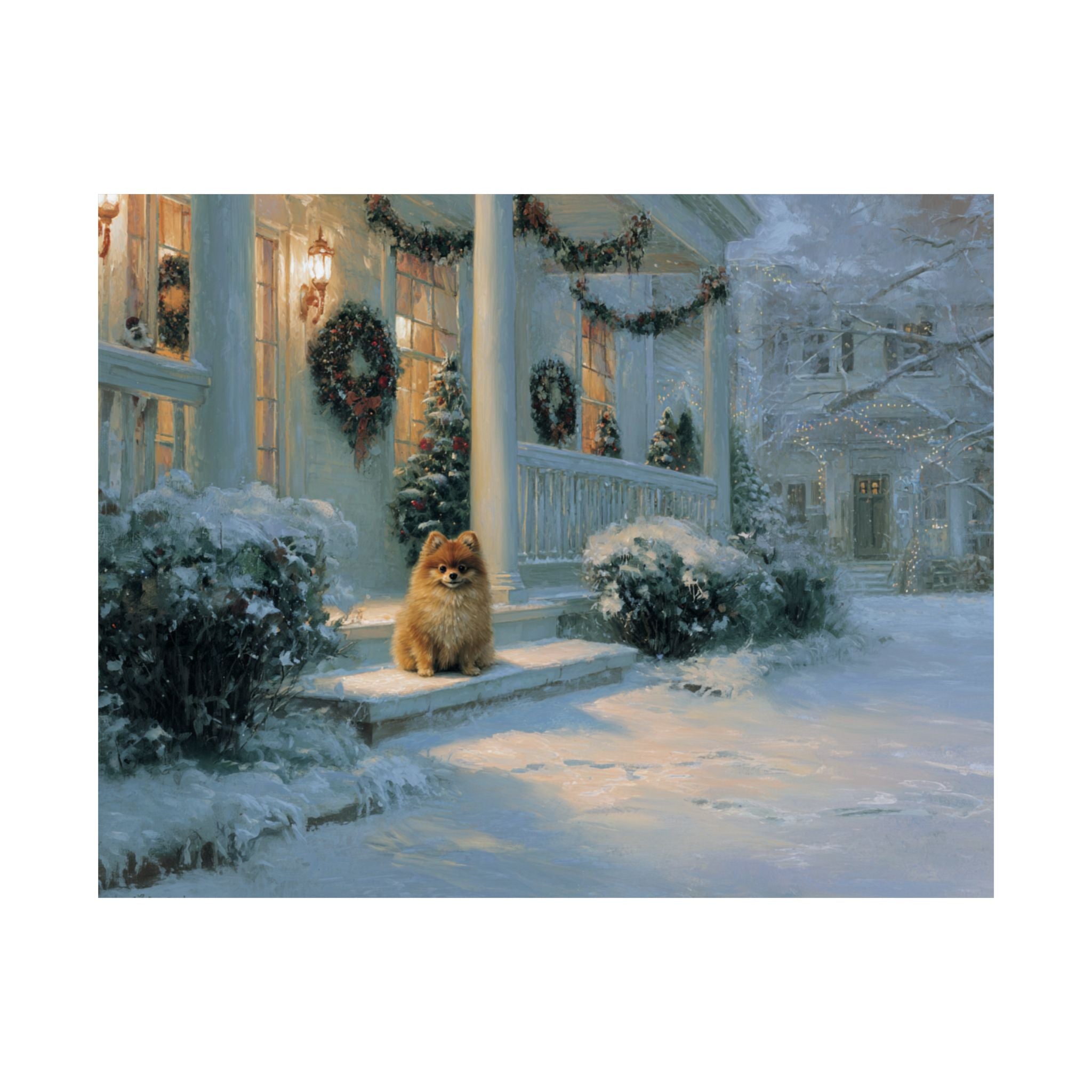 Pomeranian 6- Home for the Holidays Collection