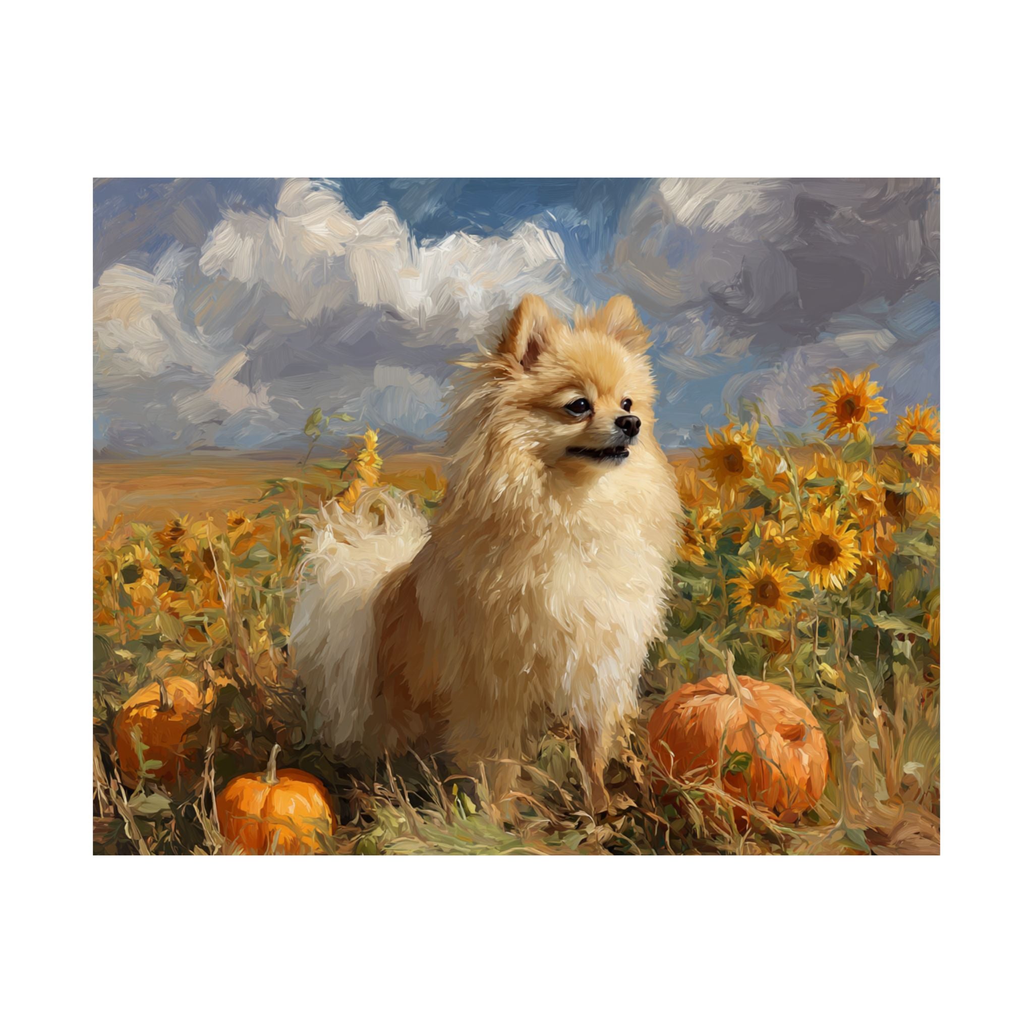 Pomeranian 2- Sunflower Season Collection