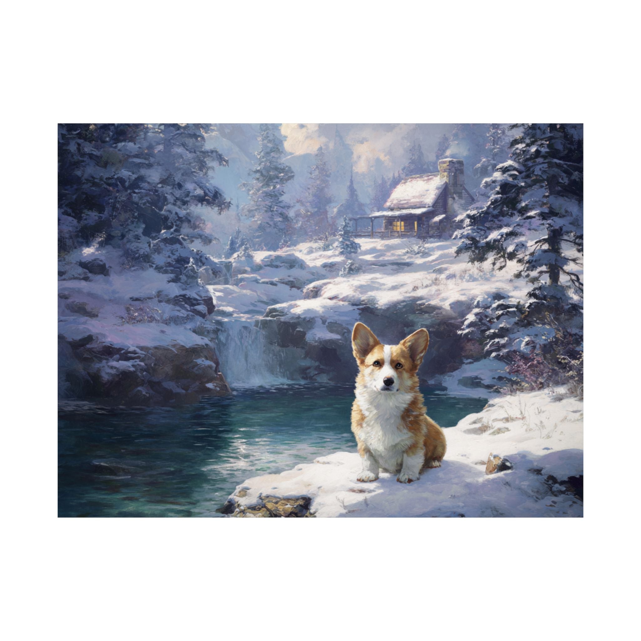 Welsh Corgi 4- Winter Whiskers Collection
