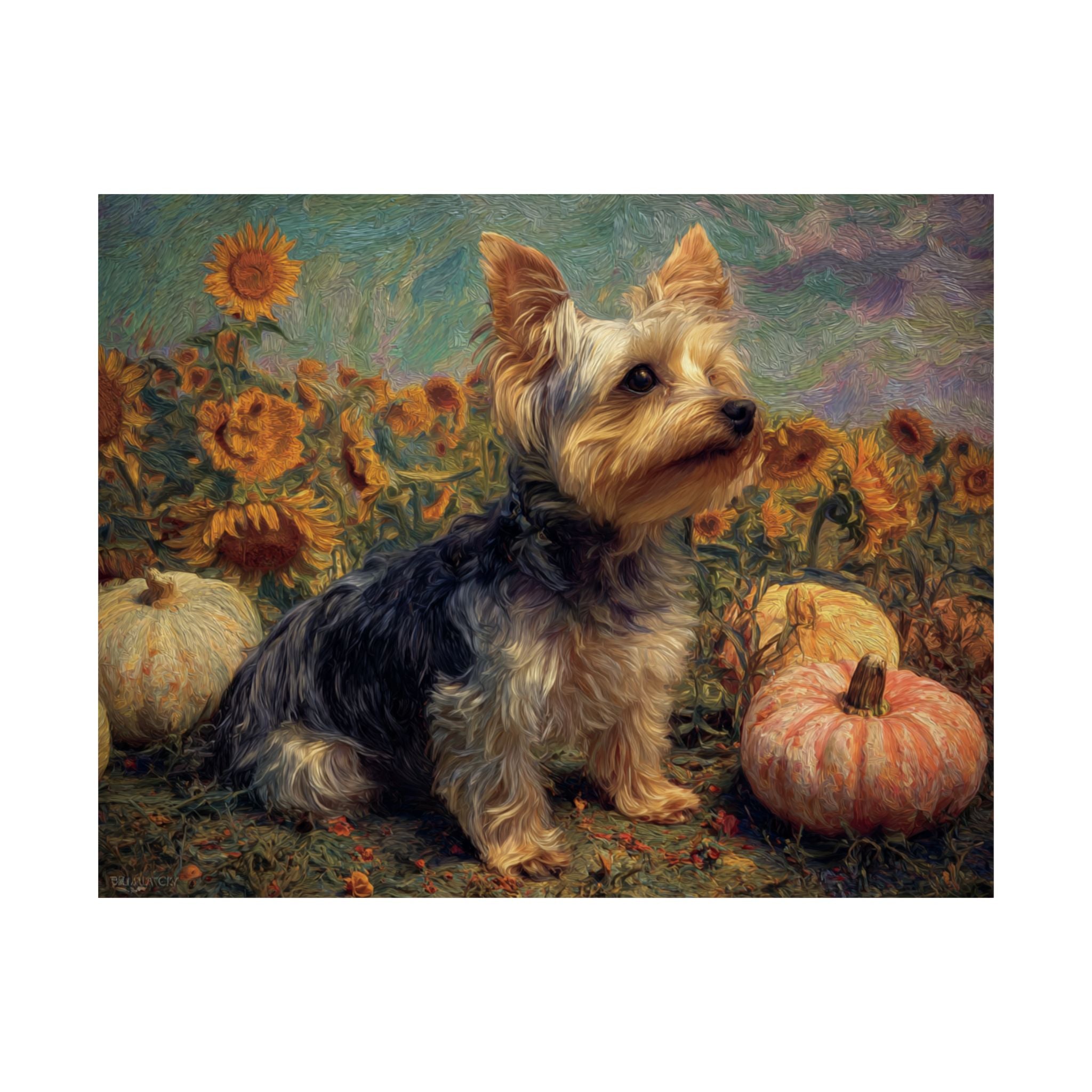 Yorkshire Terrier 2- Sunflower Season Collection