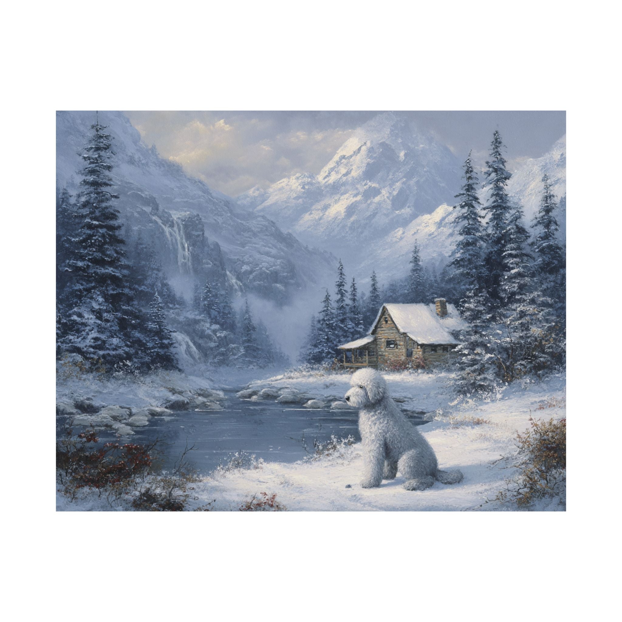 Poodle 6- Winter Whiskers Collection