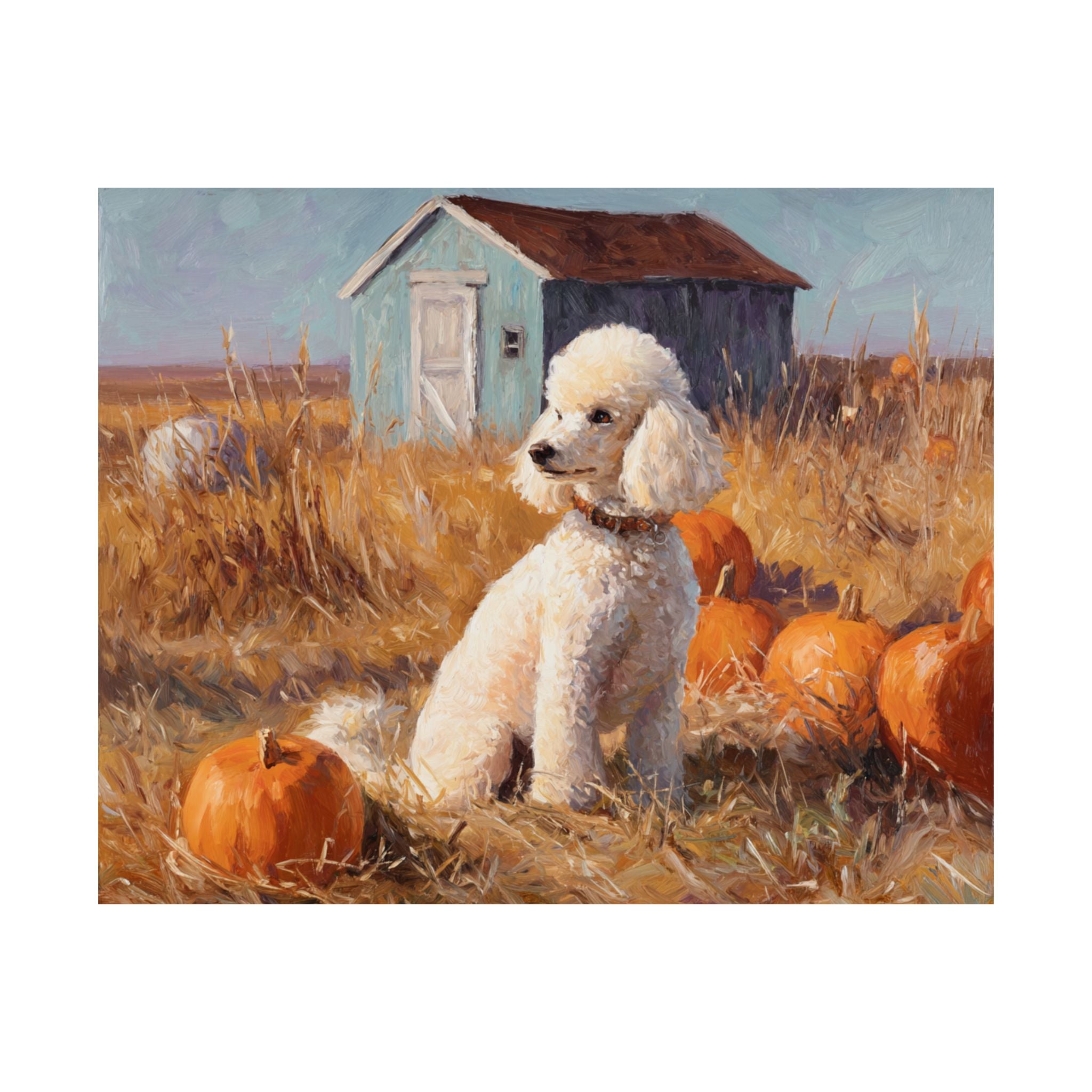 Poodle 1- Pumpkin Patch Collection