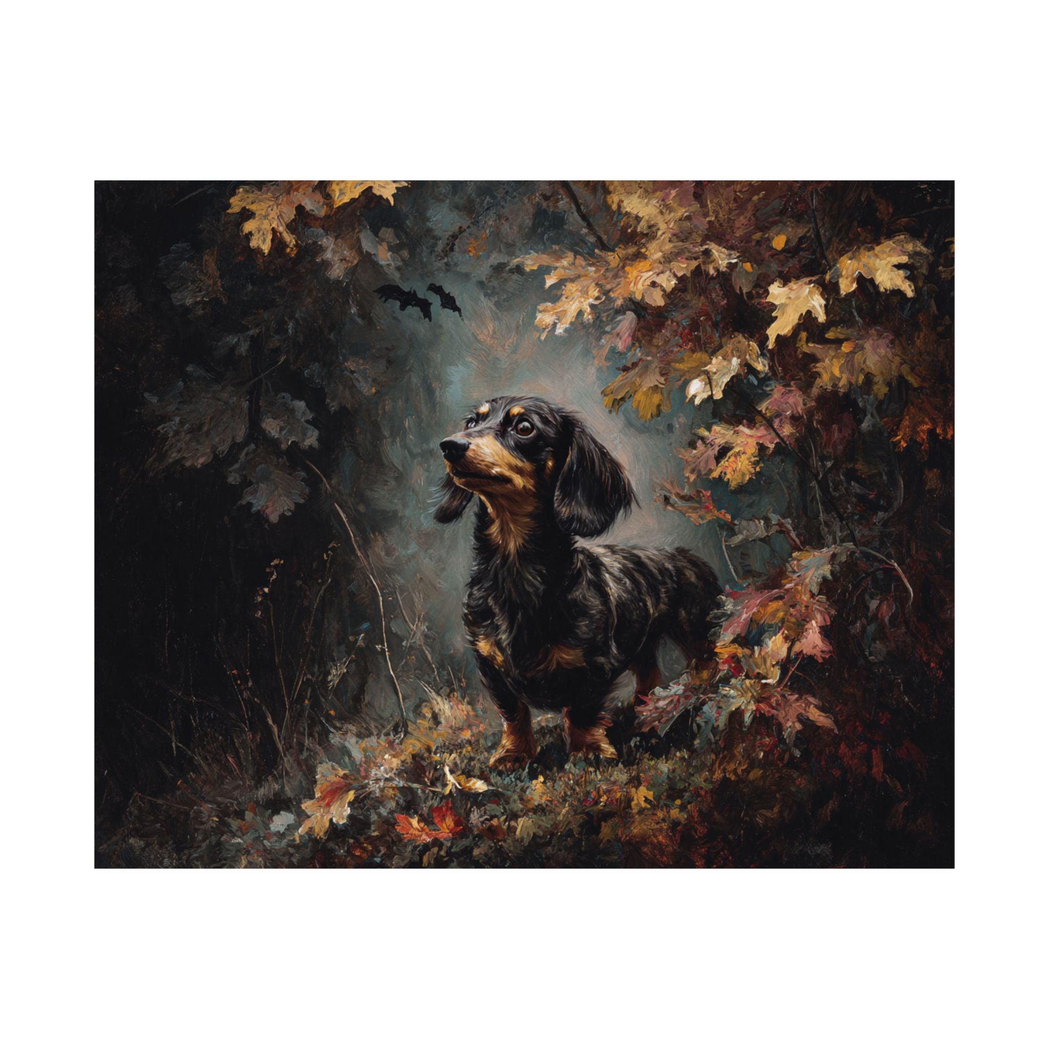 Miniature Dapple Dachshund 2- Howl-oween Collection