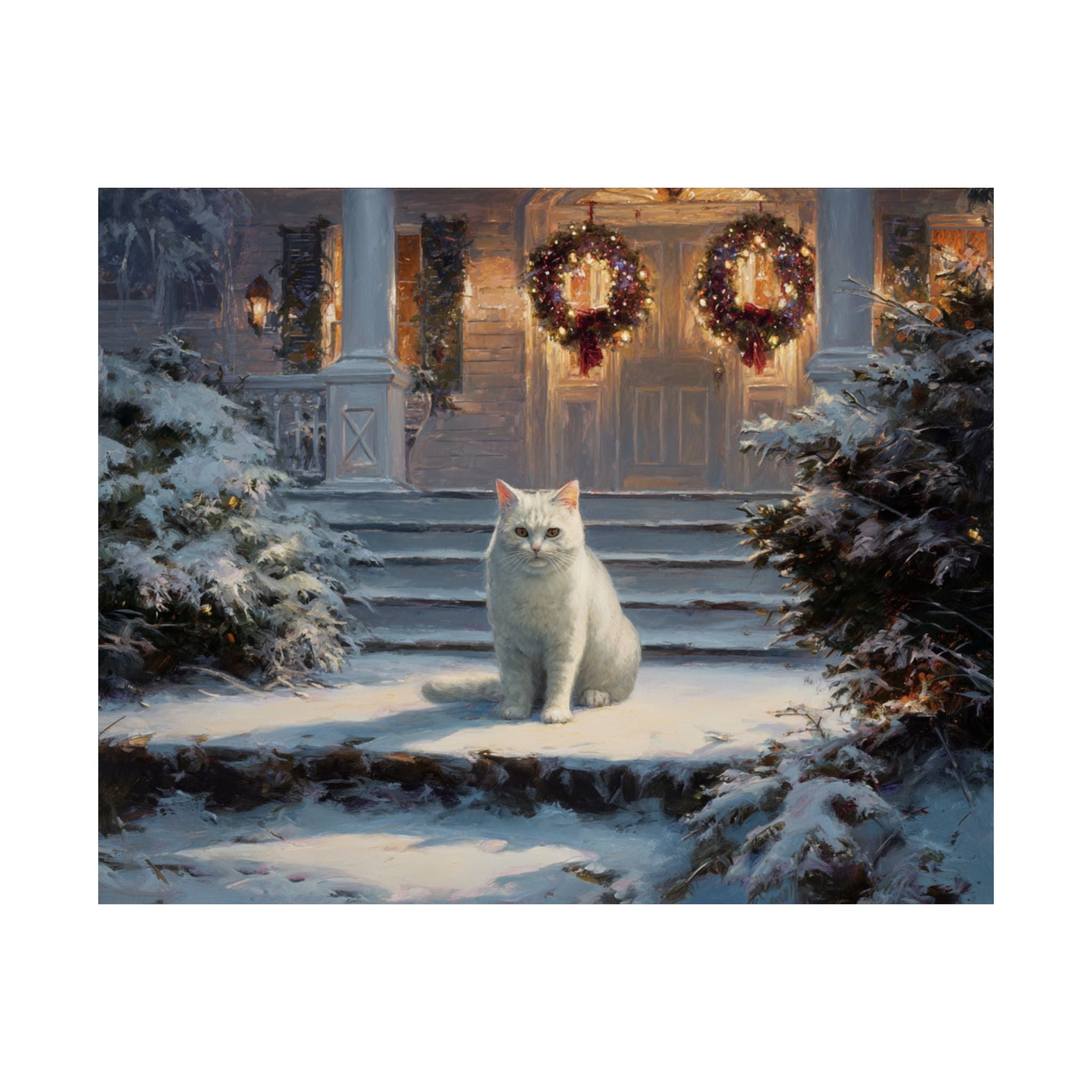 American Short Hair Cat 4- Home for the Holidays Collection