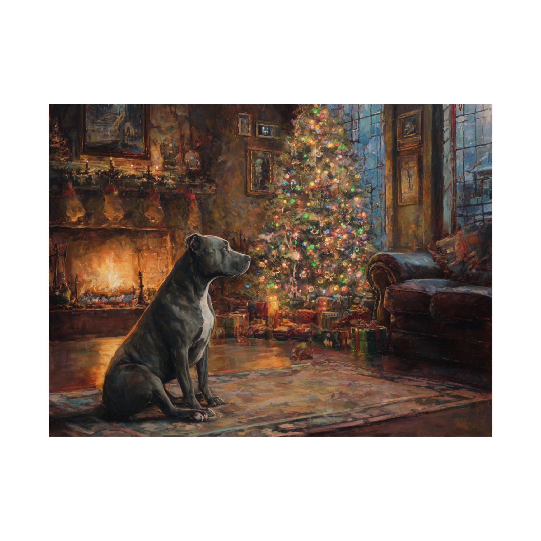 Pitbull 1- Cozy Christmas Collection