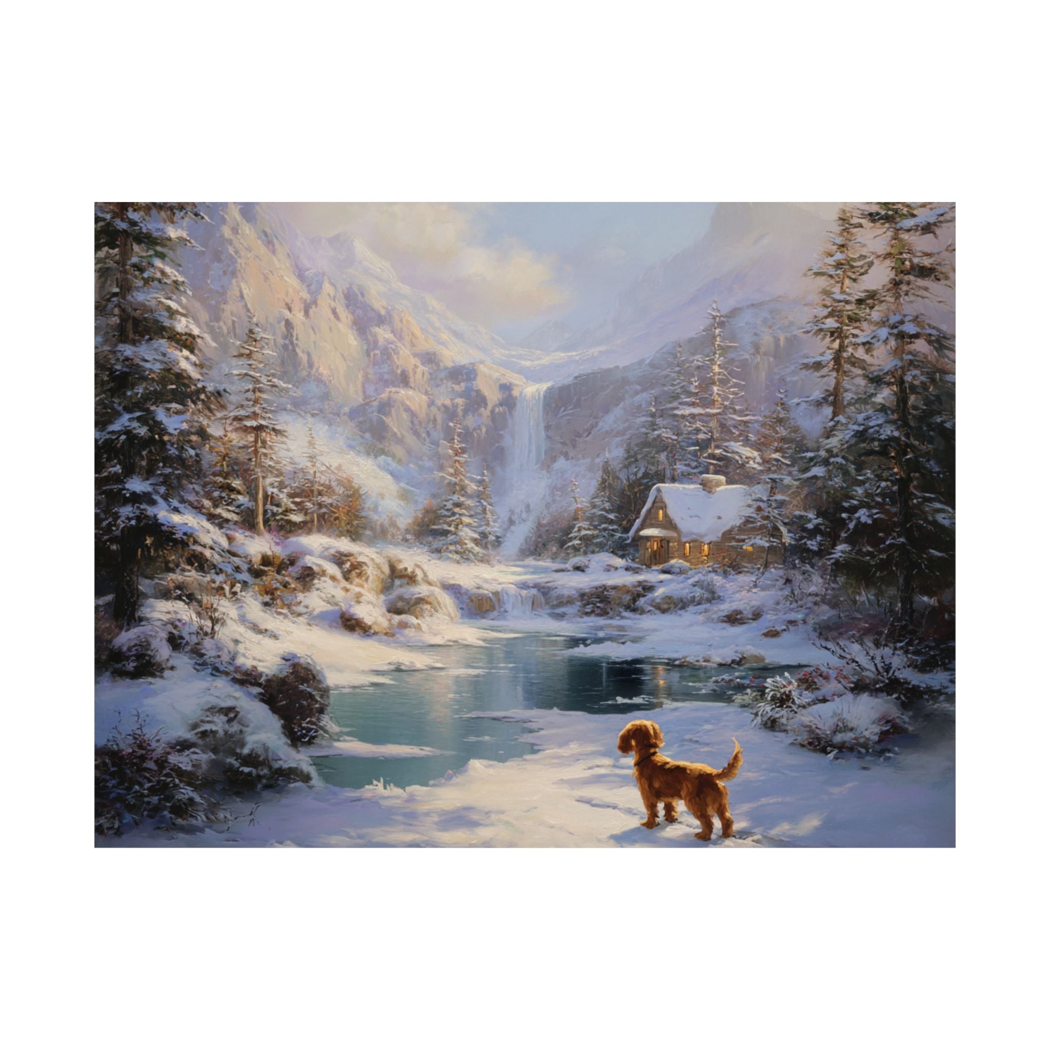 Dachshund 2- Winter Whiskers Collection