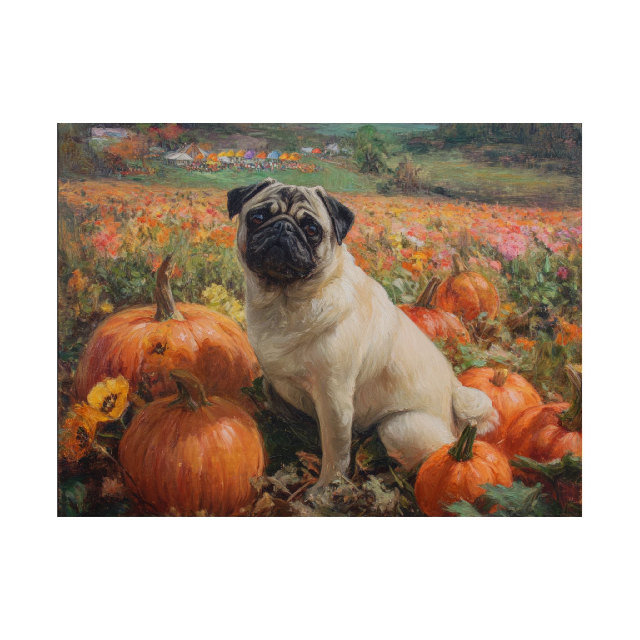 Pug 3- Pumpkin Patch Collection