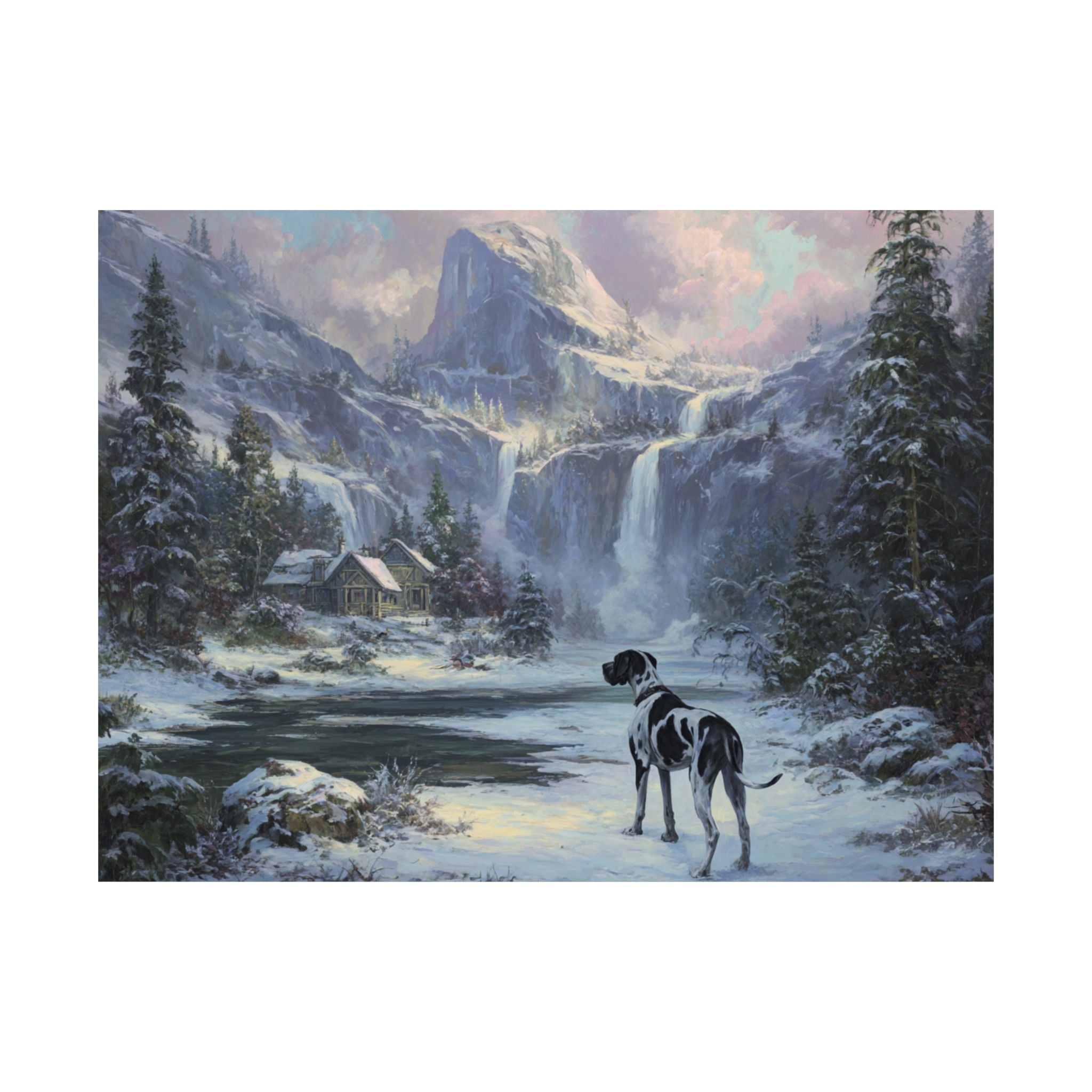 Great Dane 1- Winter Whiskers Collection