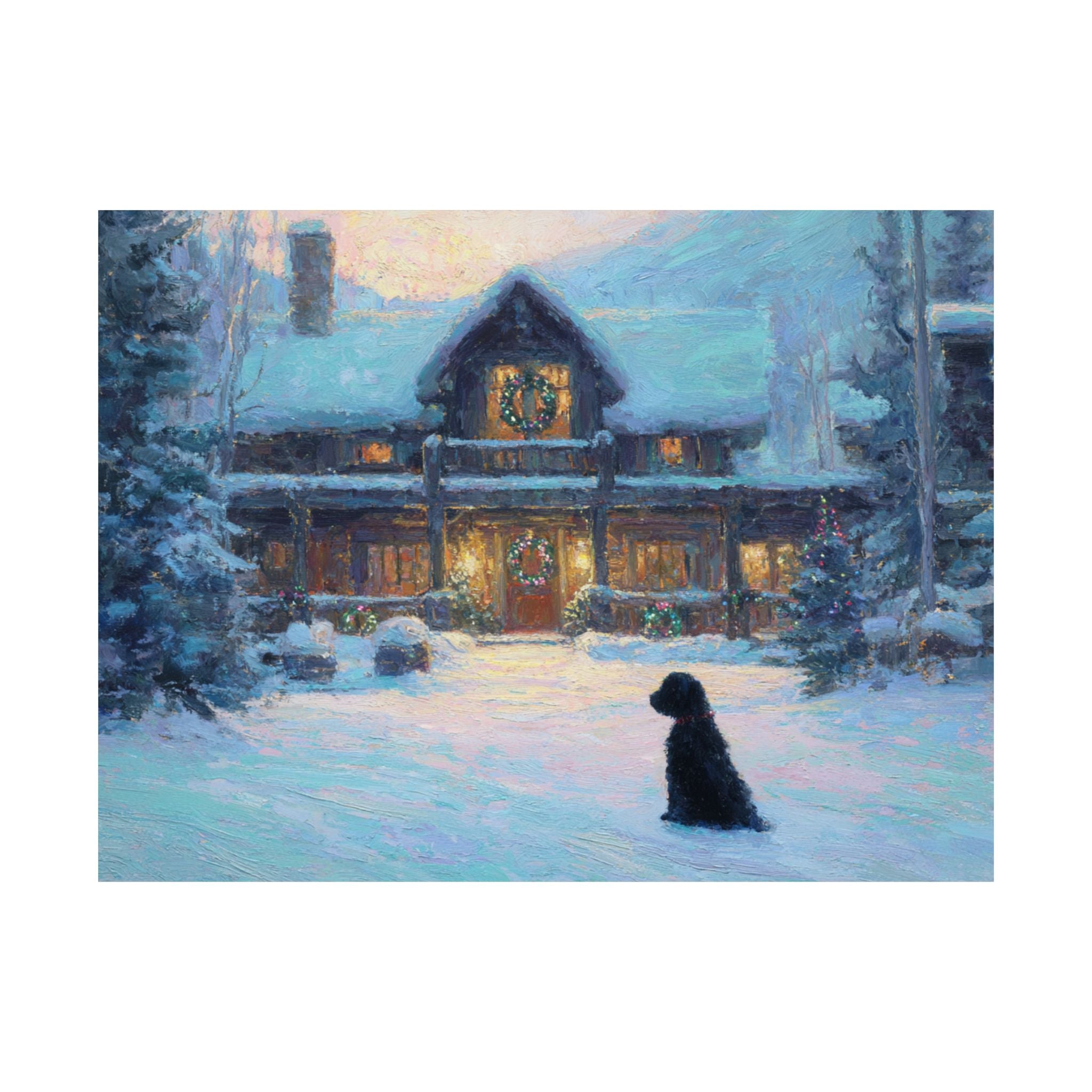 Poodle 3- Home for the Holidays Collection