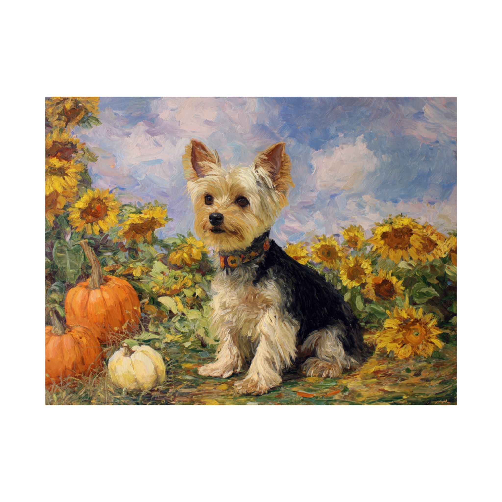 Yorkshire Terrier 1- Sunflower Season Collection